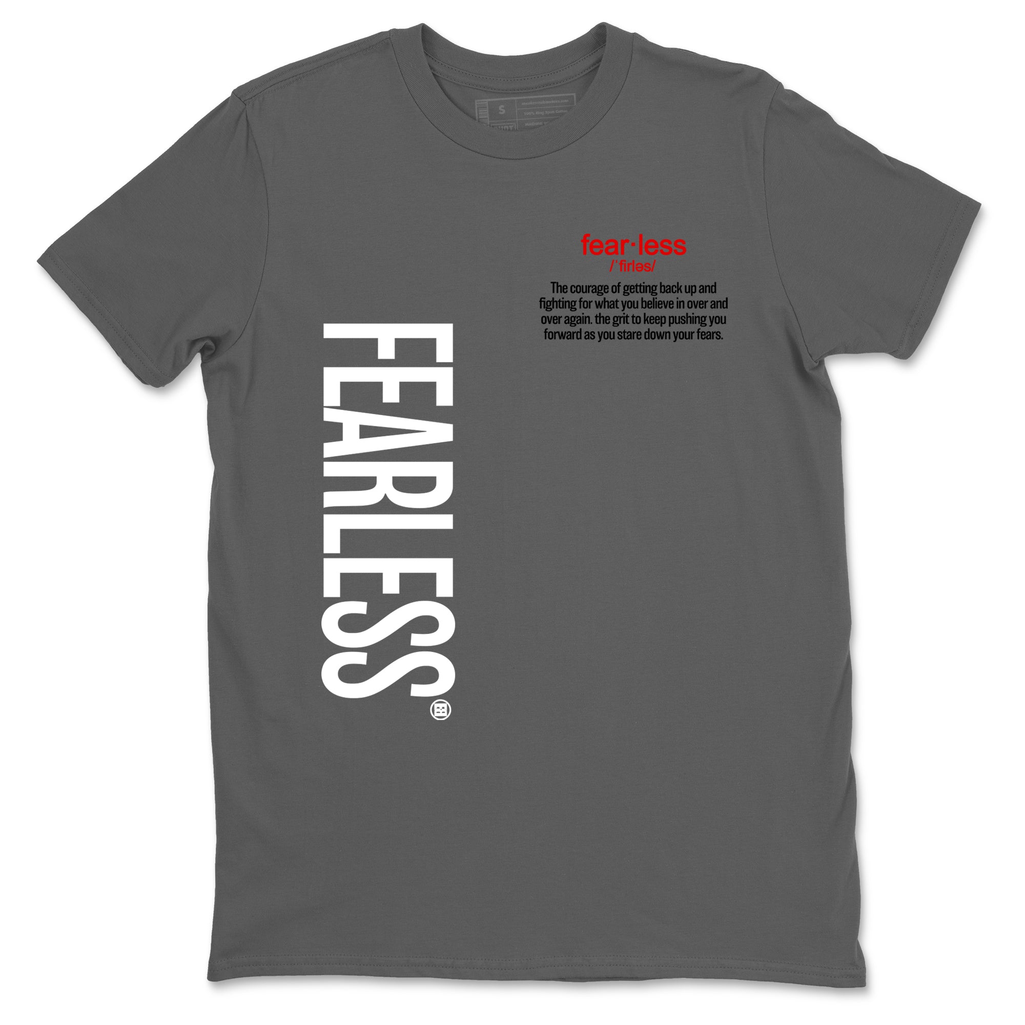 Fearless Definition snkmatch Tees - Air Jordan 4 White Cement