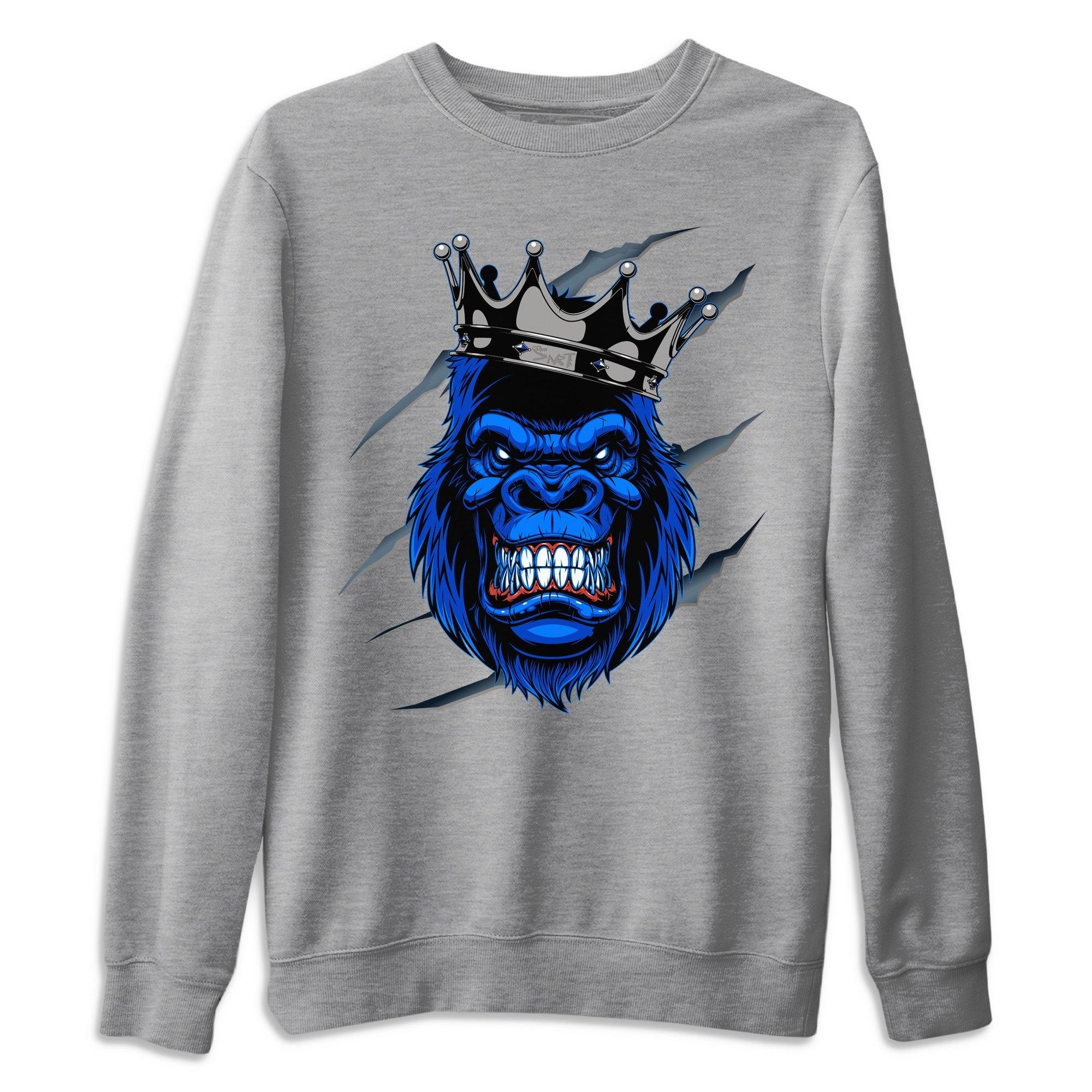 Ferocious Gorilla Unisex Tops - Air Jordan 1 Royal Black