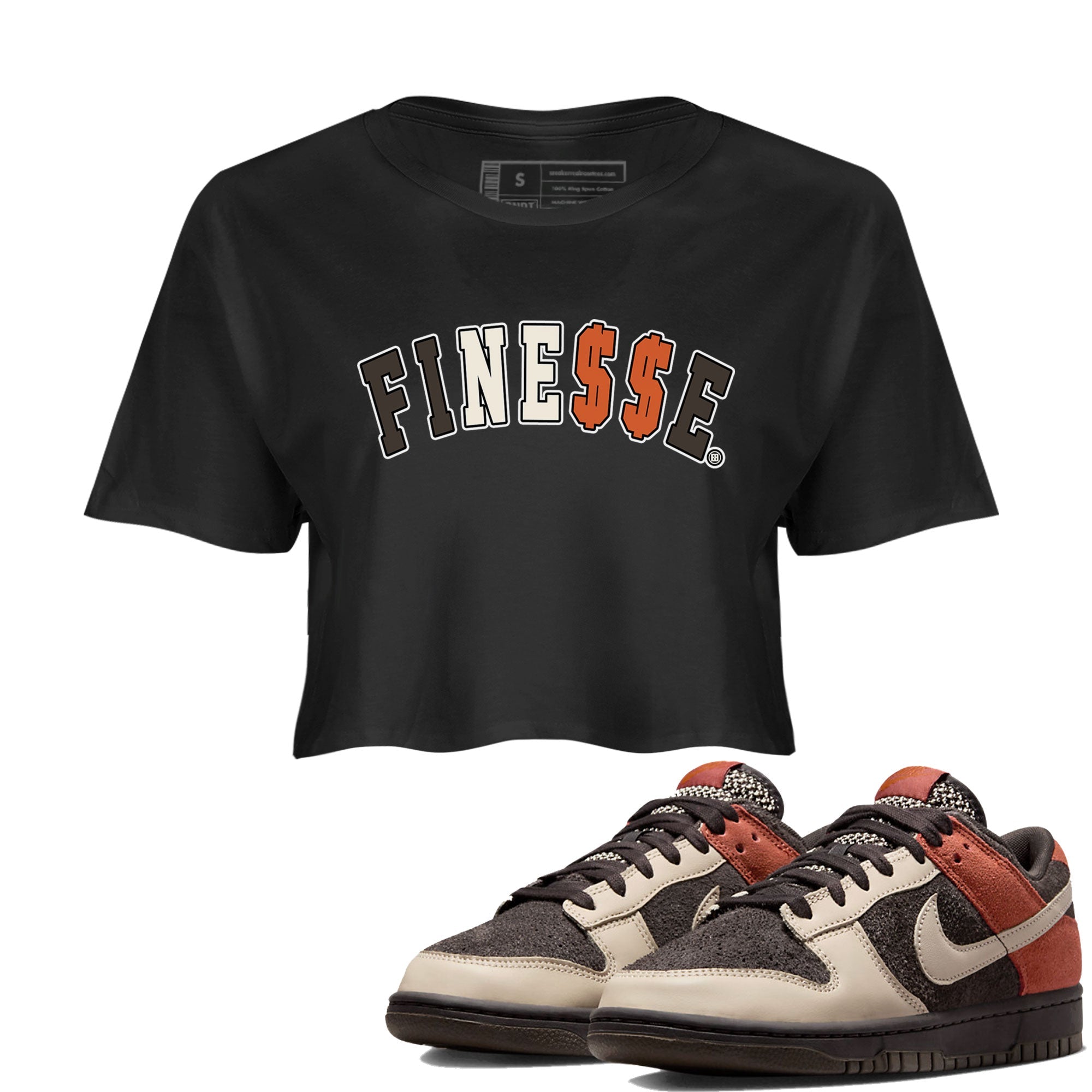 Finesse snkmatch Women's Top - Dunk Red Panda