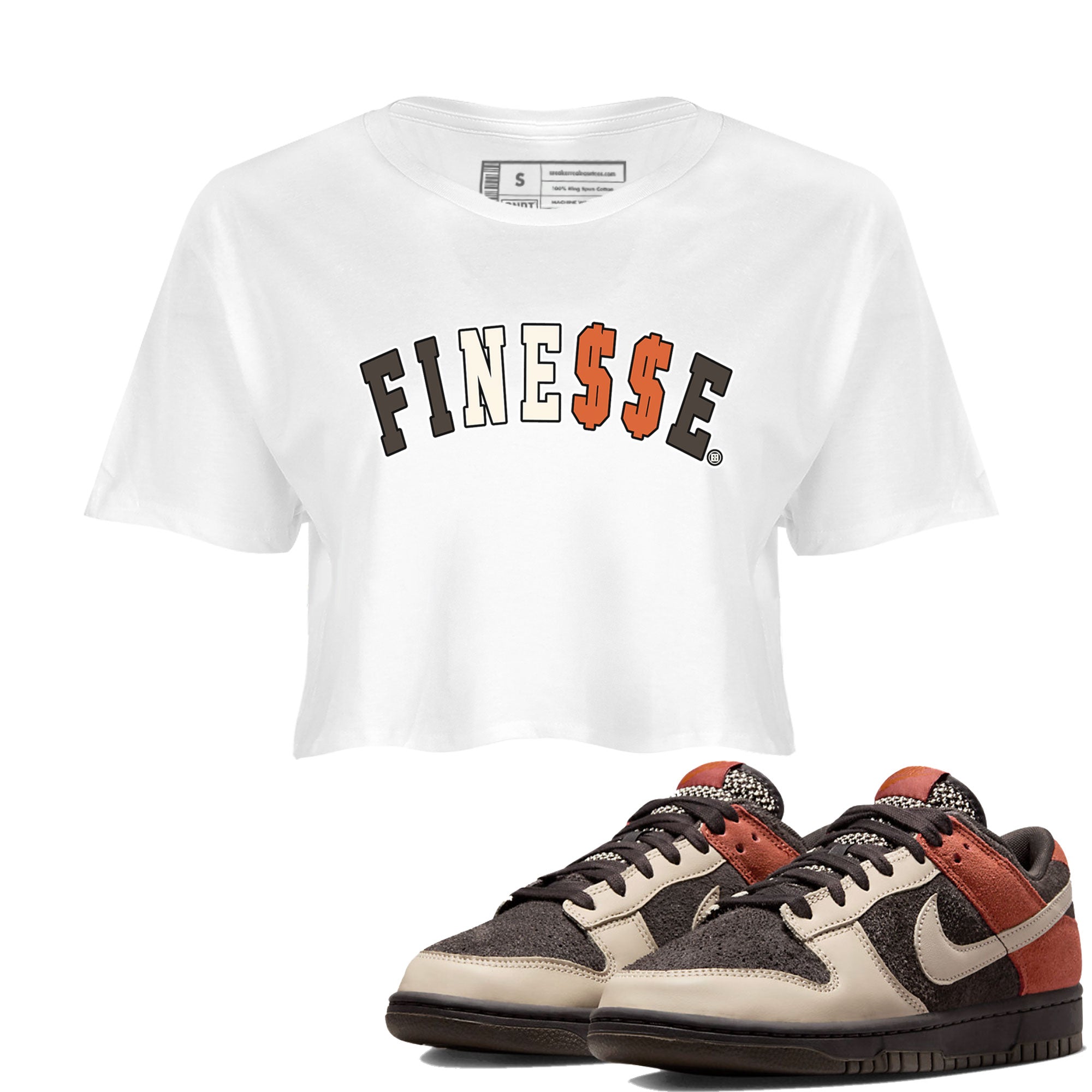 Finesse snkmatch Women's Top - Dunk Red Panda