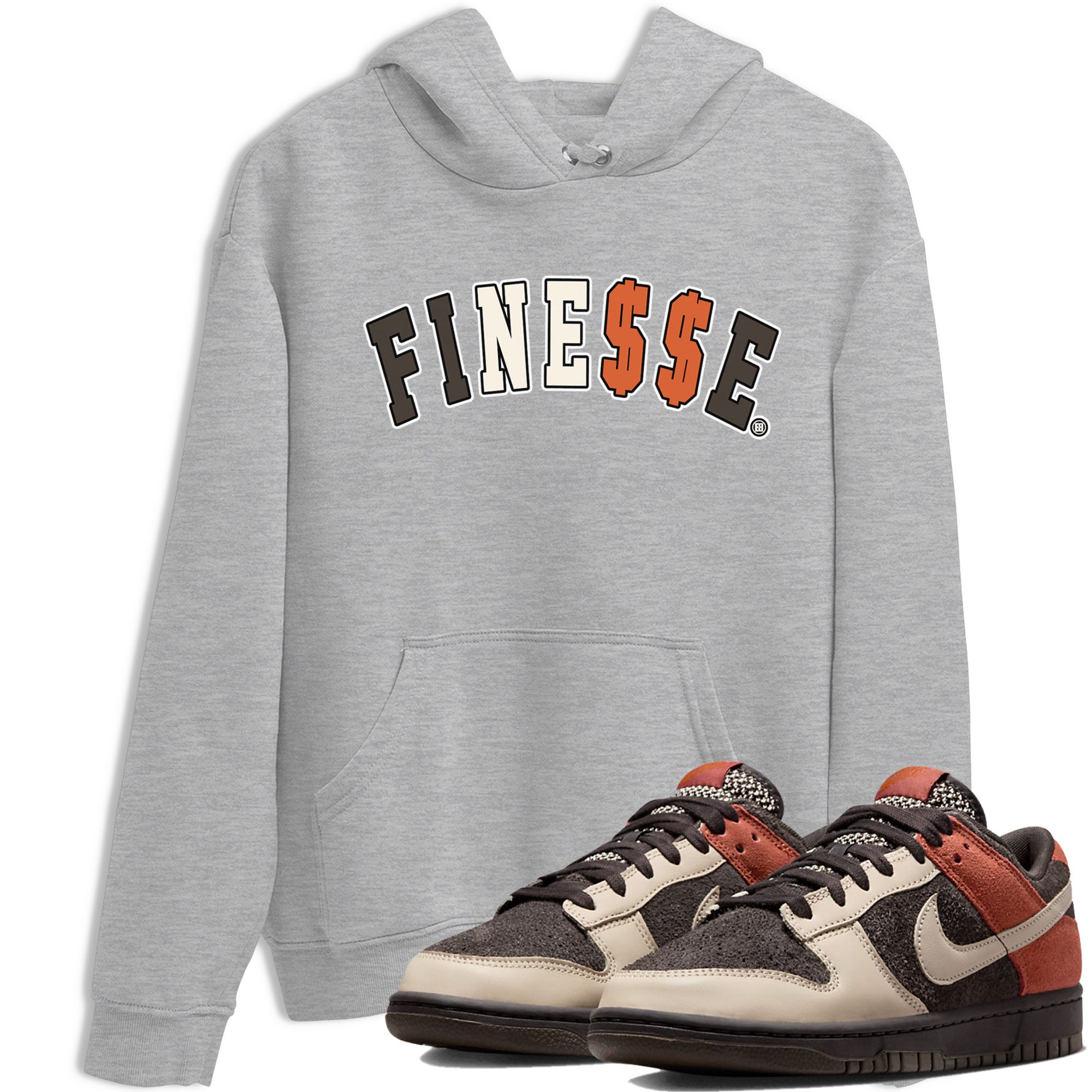 Finesse snkmatch Tee - Dunk Red Panda