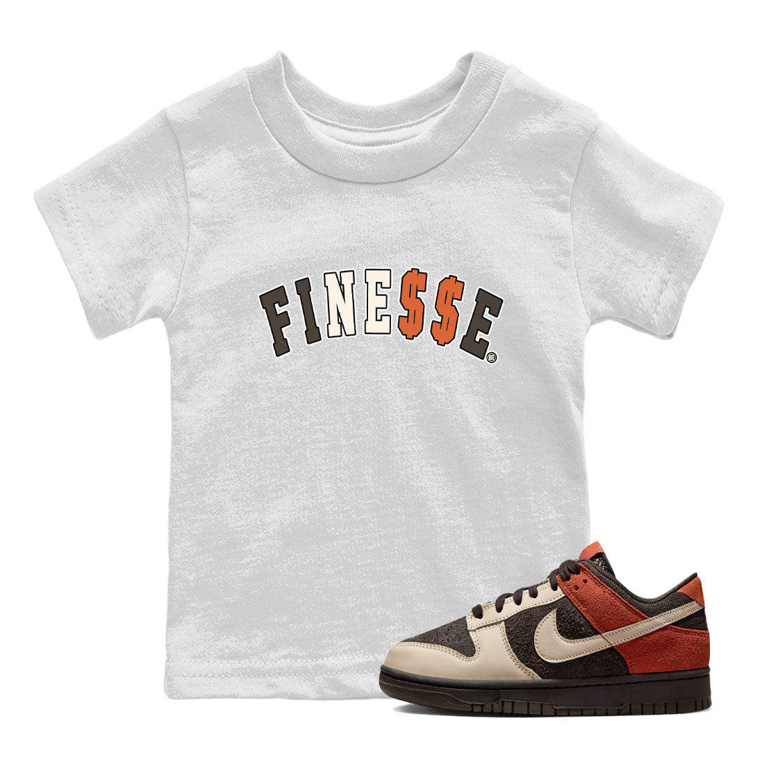 Finesse snkmatch Tee Kids - Dunk Red Panda