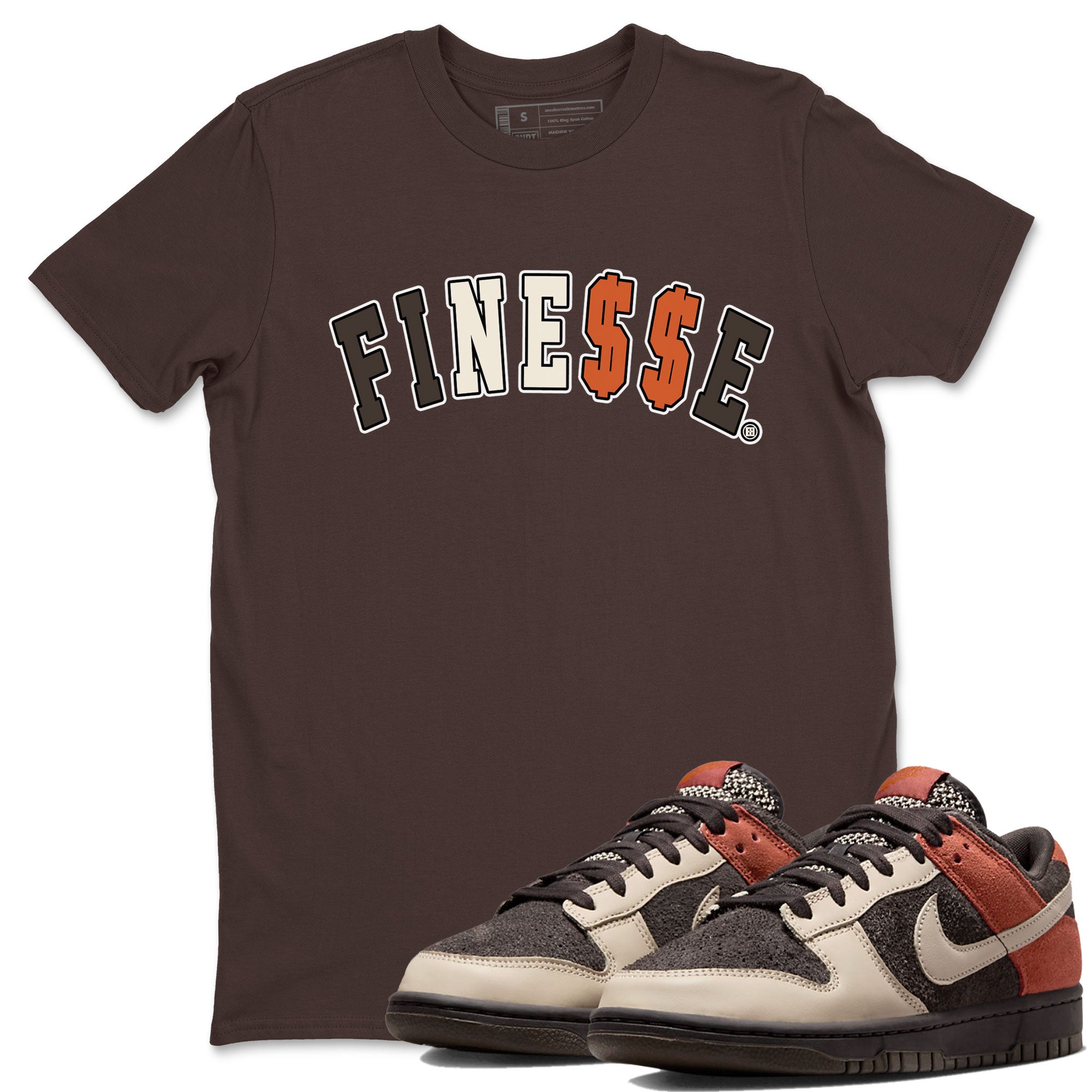 Finesse snkmatch Tee - Dunk Red Panda