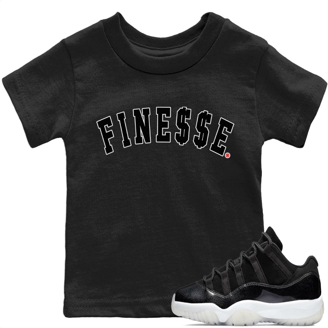 Finesse Kids Tops - Air Jordan 11 72-10