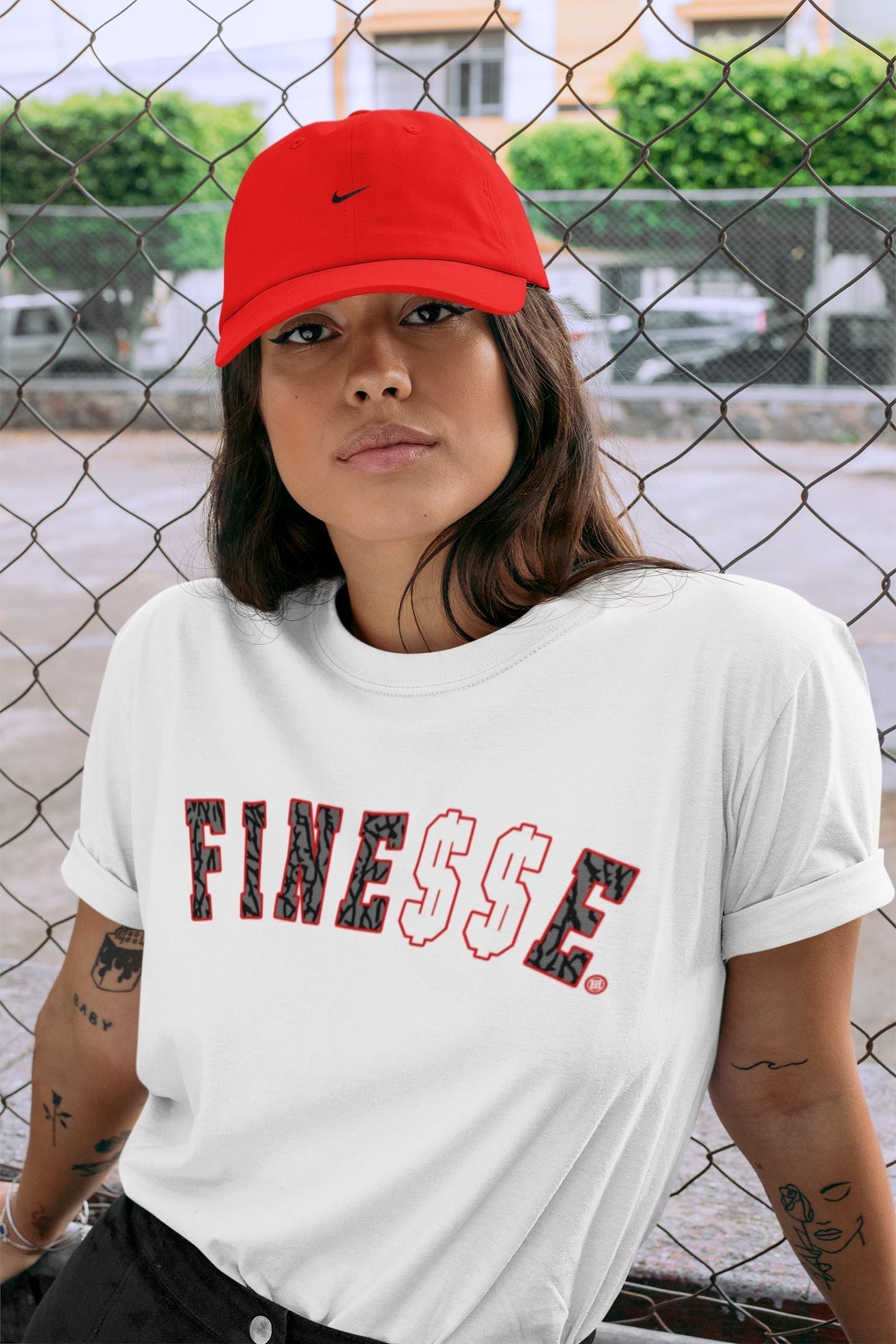Finesse Unisex Tops - Air Jordan 3 Fire Red