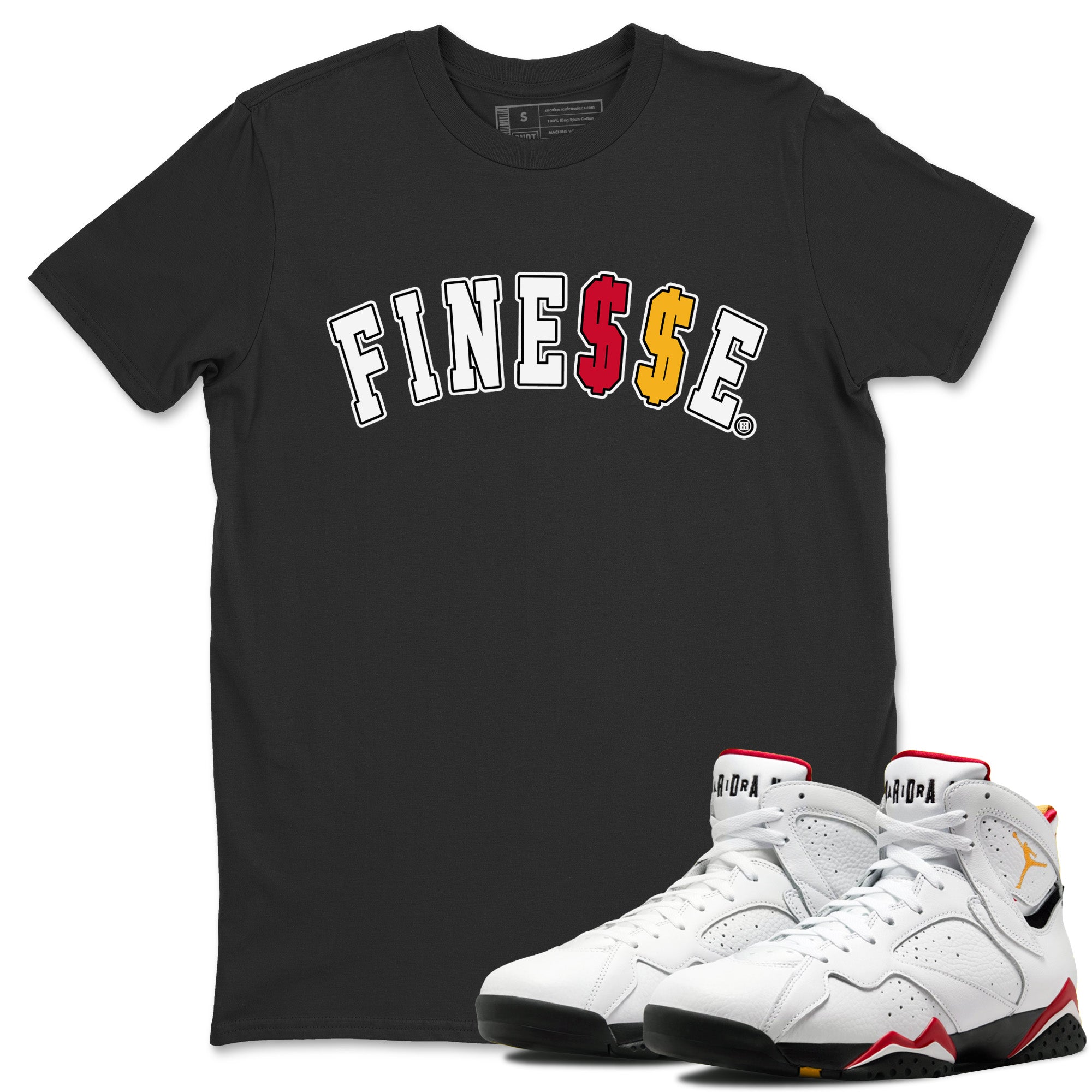 Finesse Unisex Tops - Air Jordan 7 Cardinal