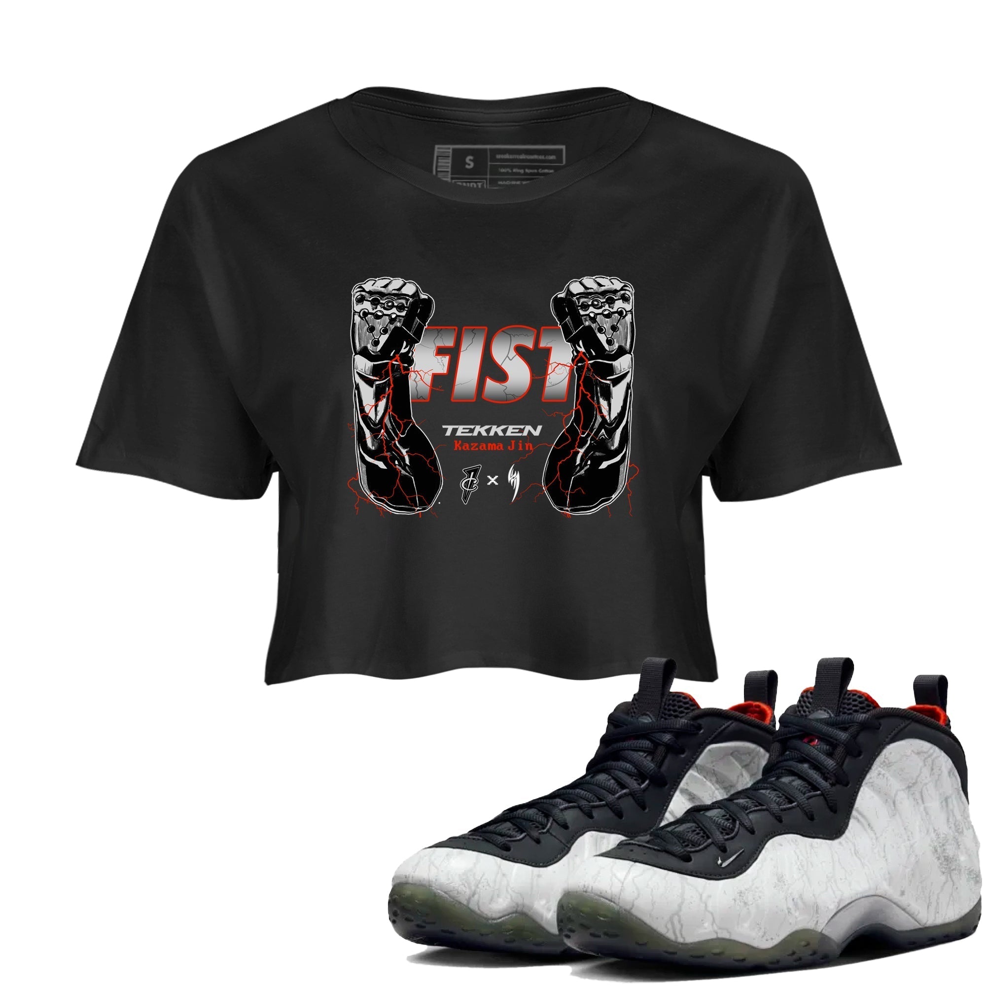 Fist snkmatch Women's Top - Air Foamposite One Jin