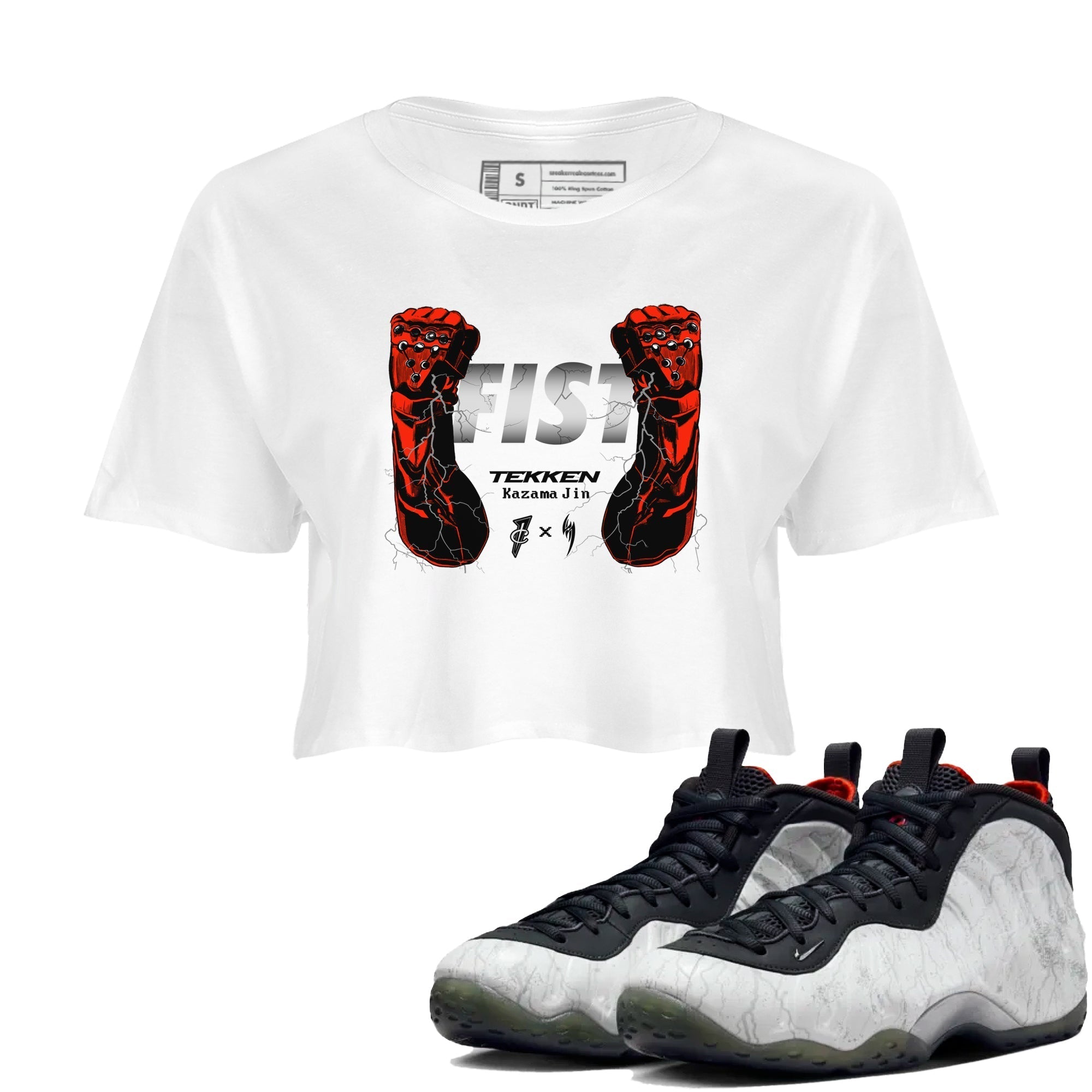 Fist snkmatch Women's Top - Air Foamposite One Jin