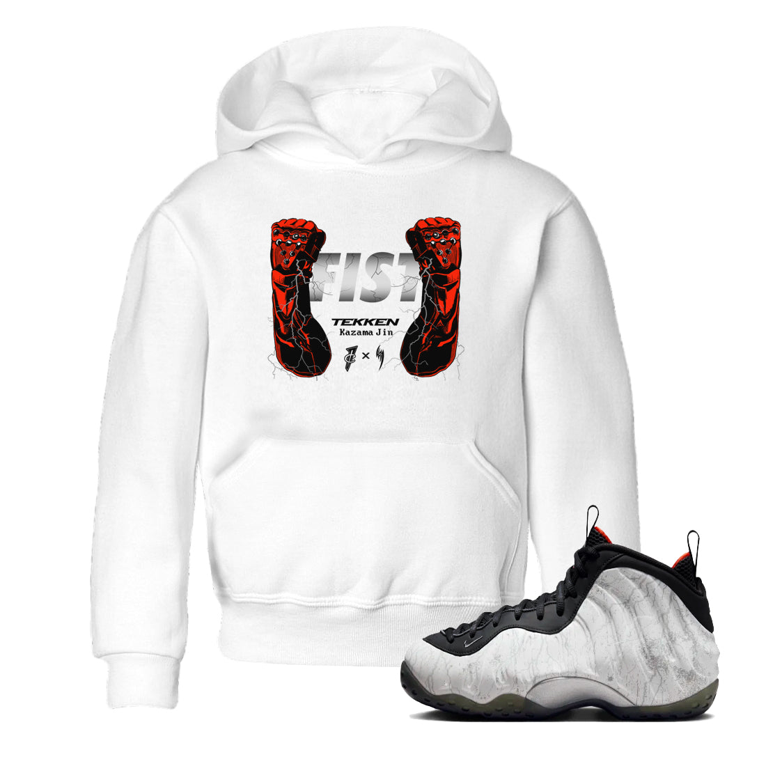 Fist snkmatch Tees Kids - Air Foamposite One Jin