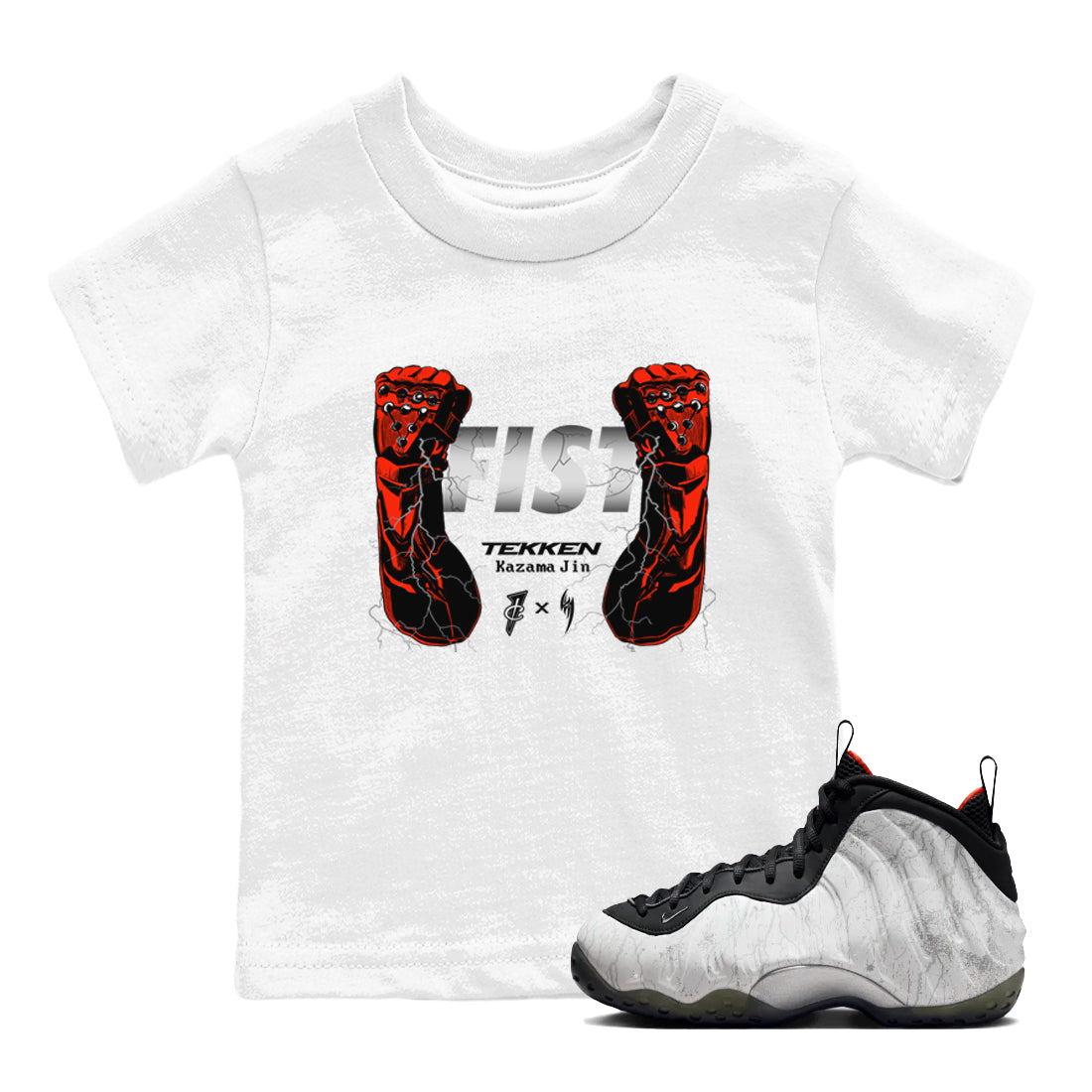 Fist snkmatch Tees Kids - Air Foamposite One Jin