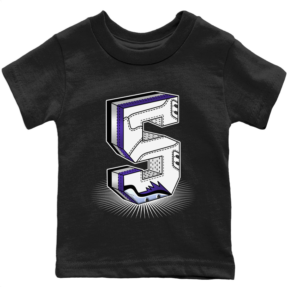 Five Statue Kids Tops - Air Jordan 5 Concord