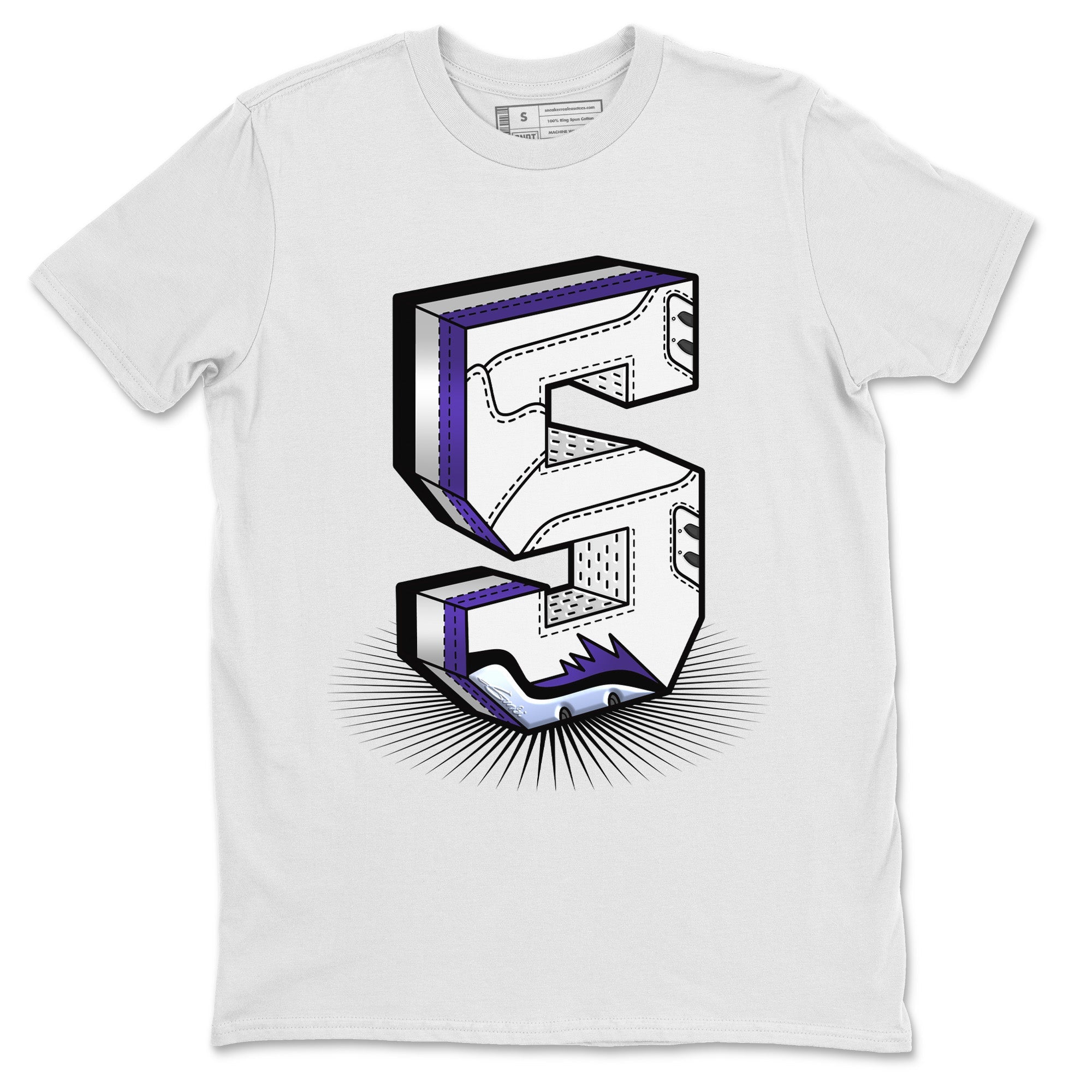 Five Statue Unisex Tops - Air Jordan 5 Concord