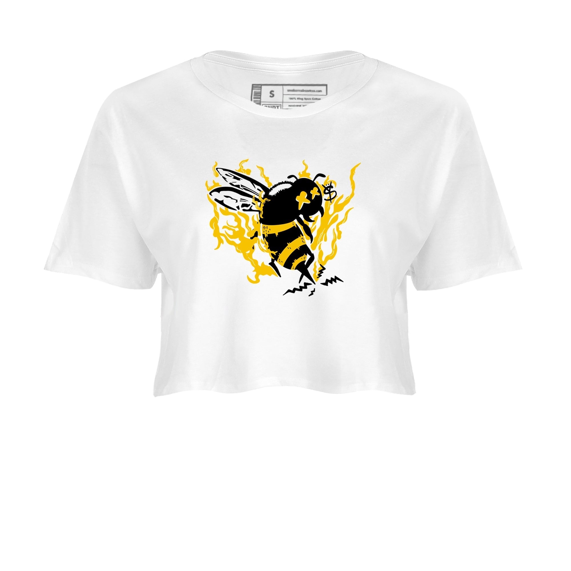 Flame Bee snkmatch Women's Top - Dunk High Pollen
