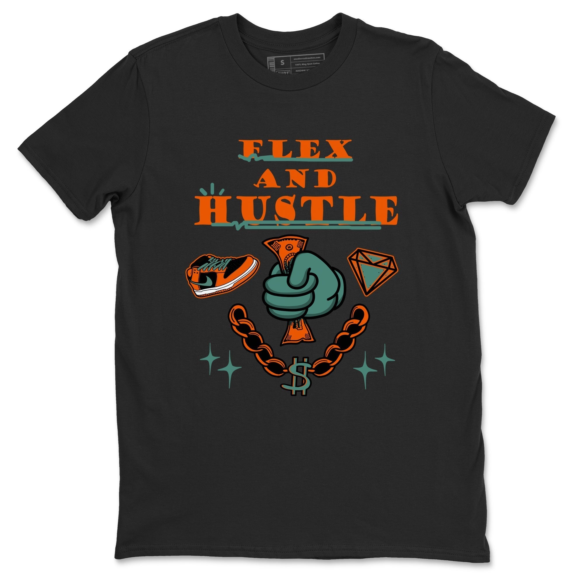 Flex And Hustle snkmatch Tees - Dunk Ceramic