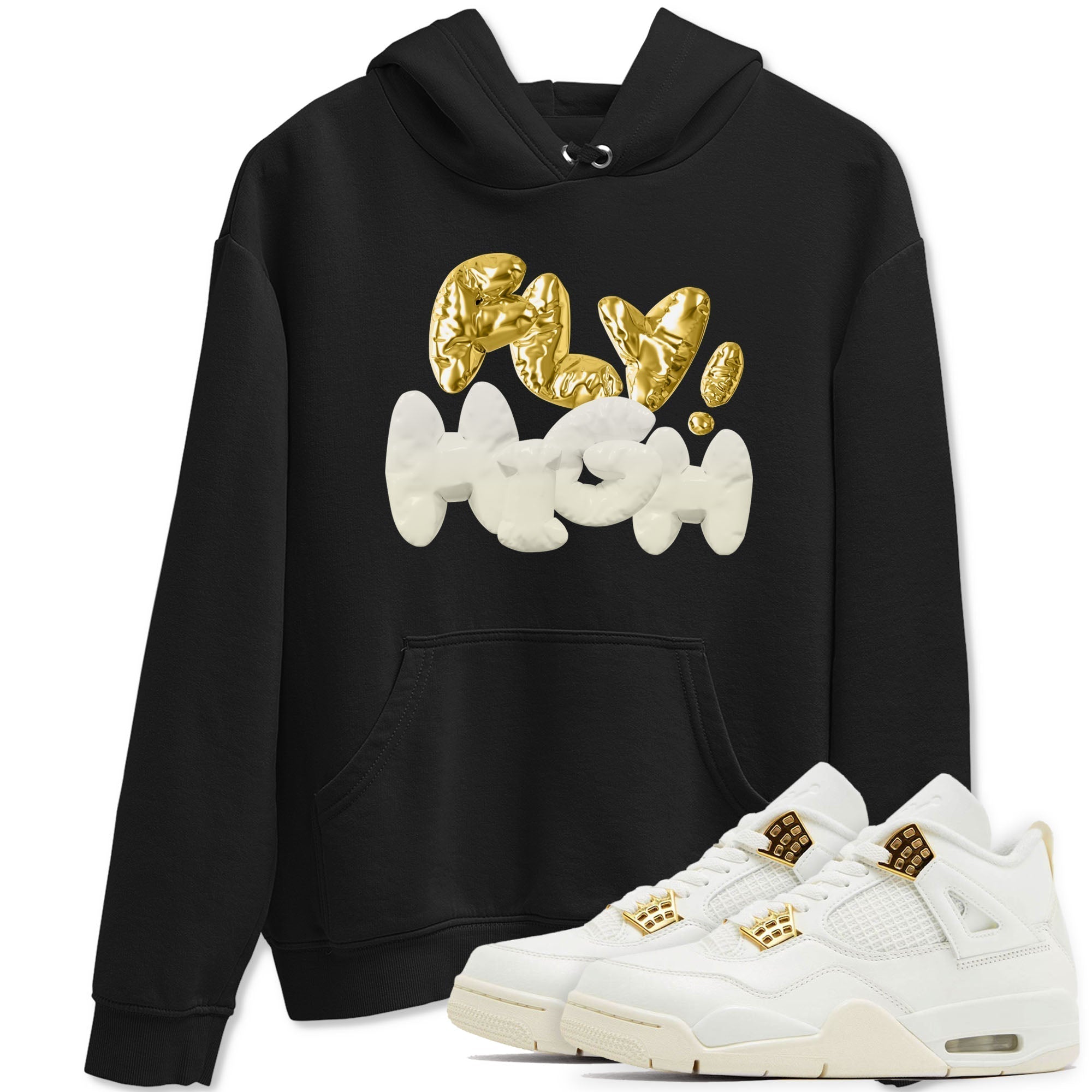Fly High snkmatch Tees - Air Jordan 4 Sail 2024