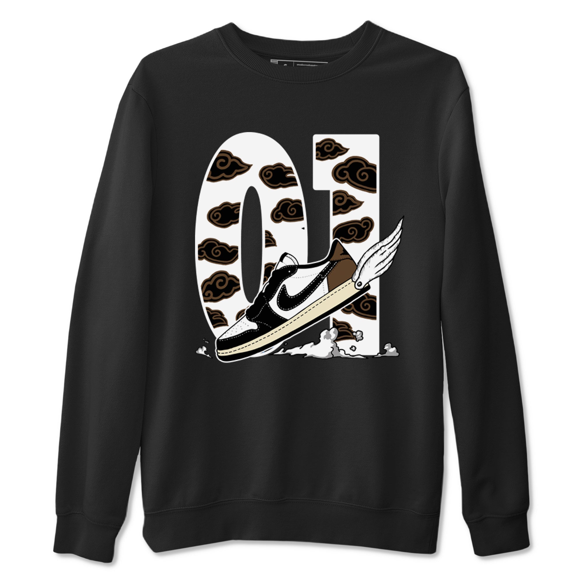 Fly To The Clouds snkmatch Tees - Air Jordan 1 Mocha