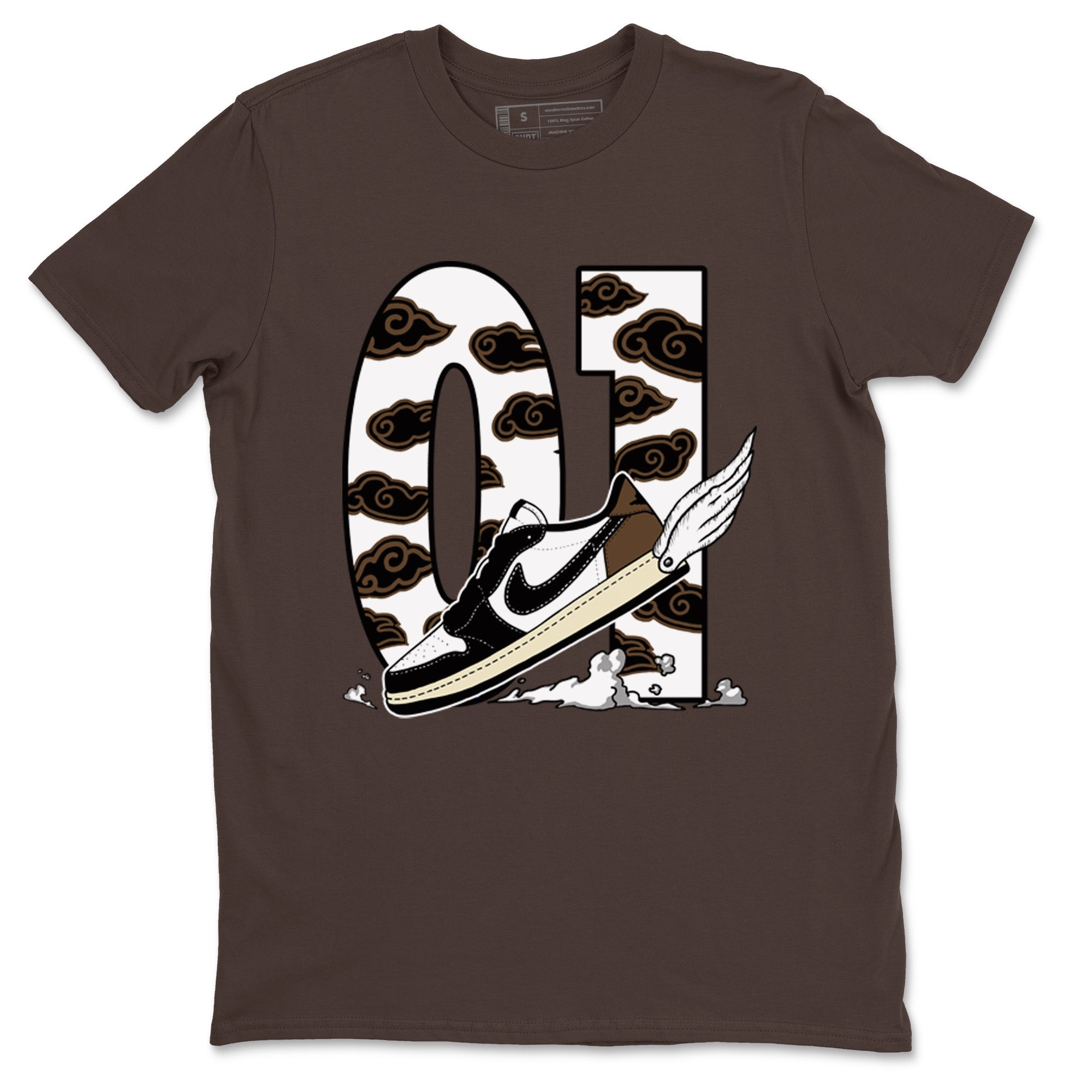 Fly To The Clouds snkmatch Tees - Air Jordan 1 Mocha