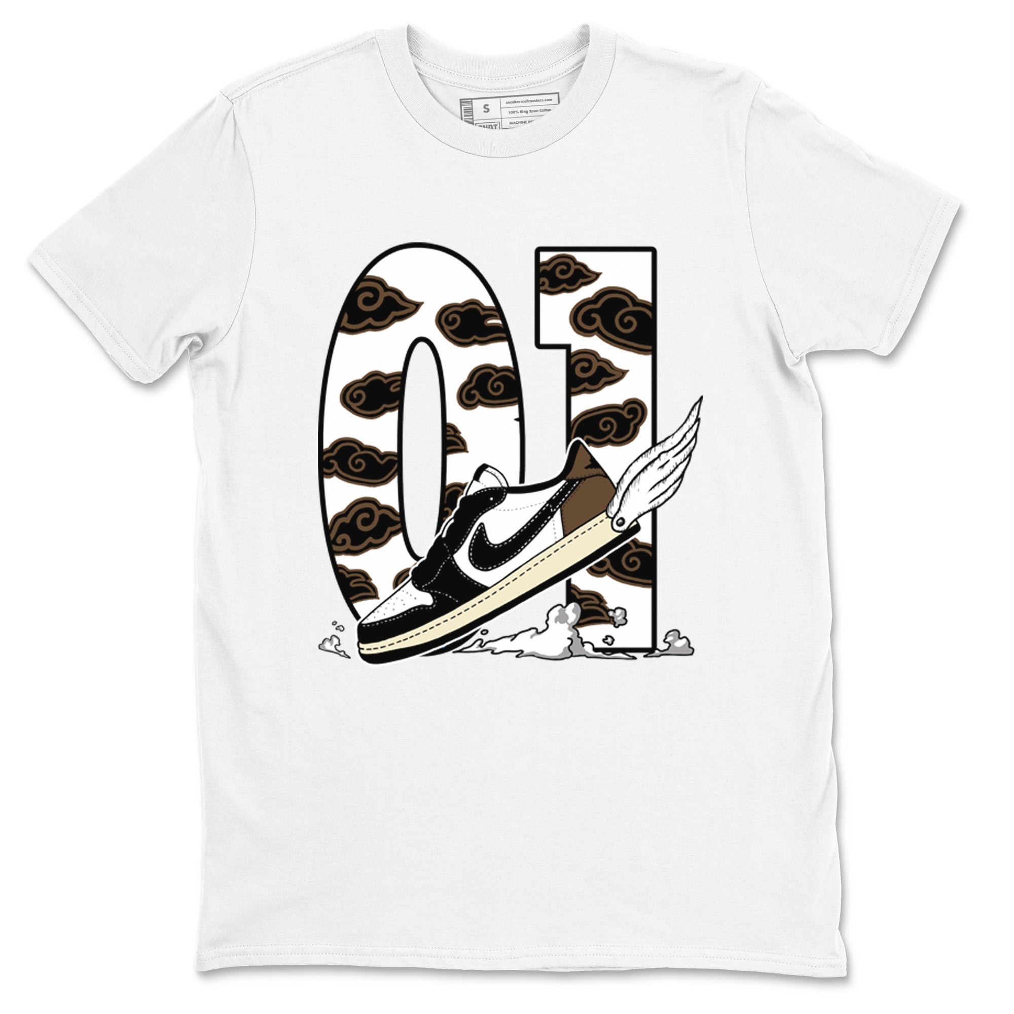 Fly To The Clouds snkmatch Tees - Air Jordan 1 Mocha