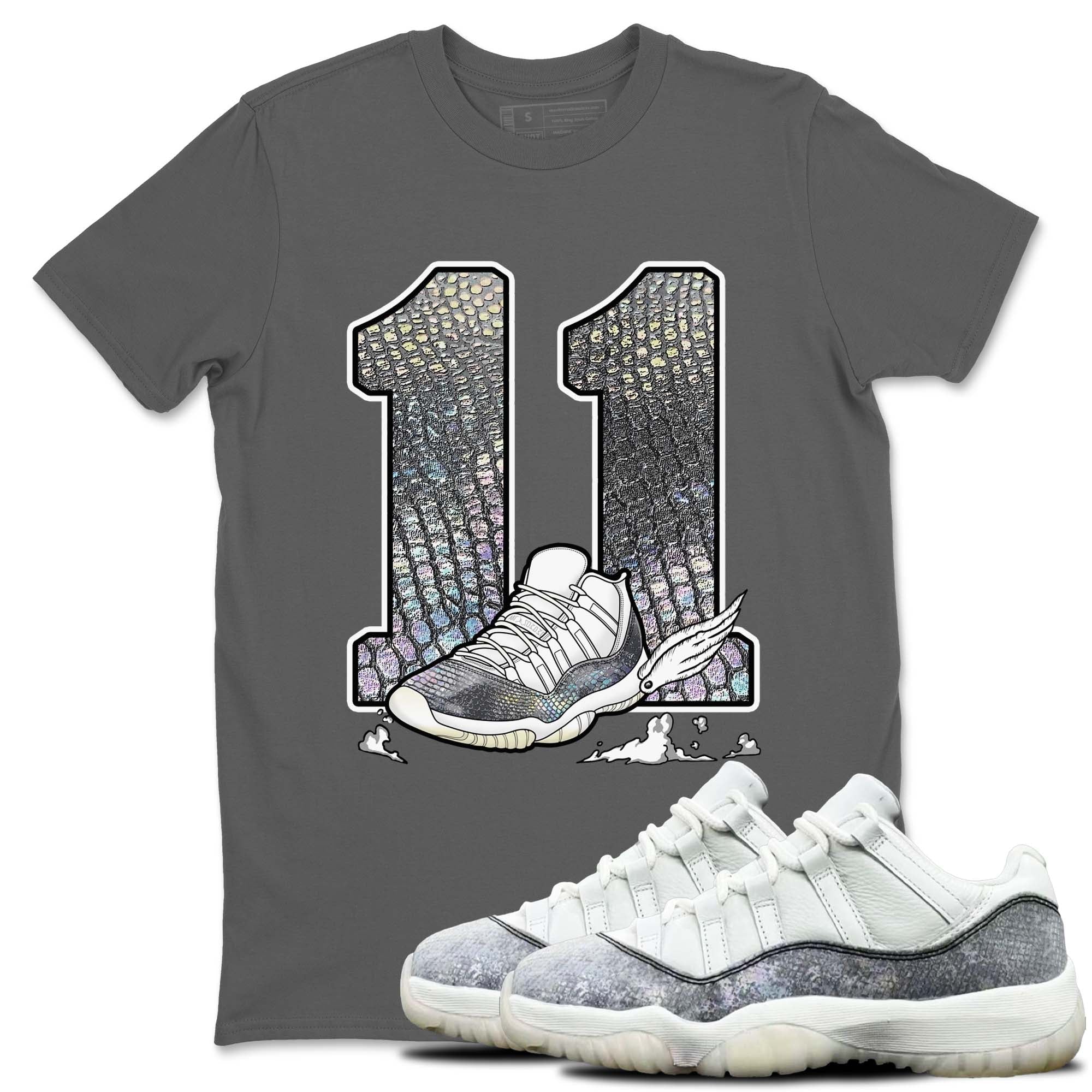 Fly To The Clouds snkmatch Tees - Air Jordan 11 Year Of The Snake
