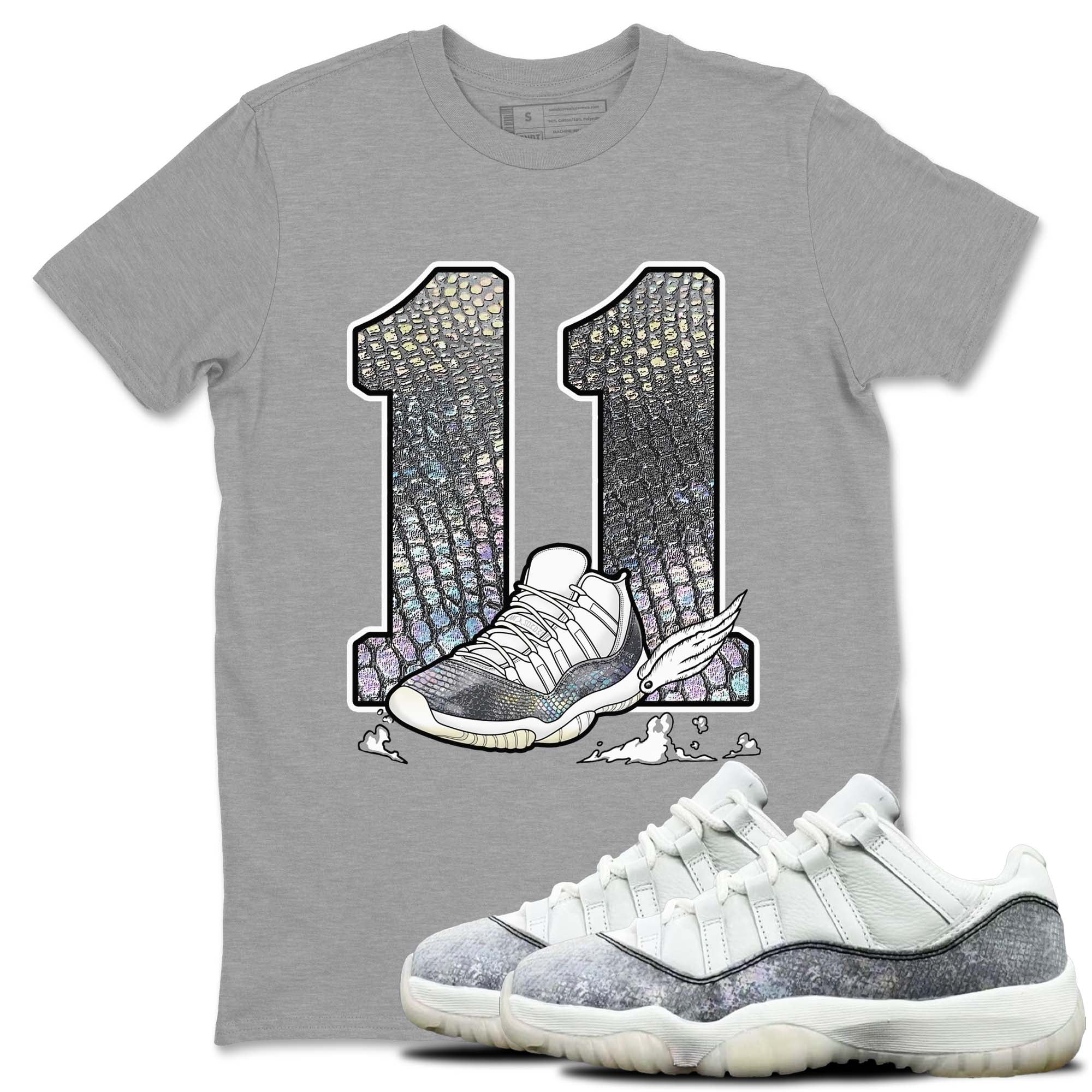 Fly To The Clouds snkmatch Tees - Air Jordan 11 Year Of The Snake