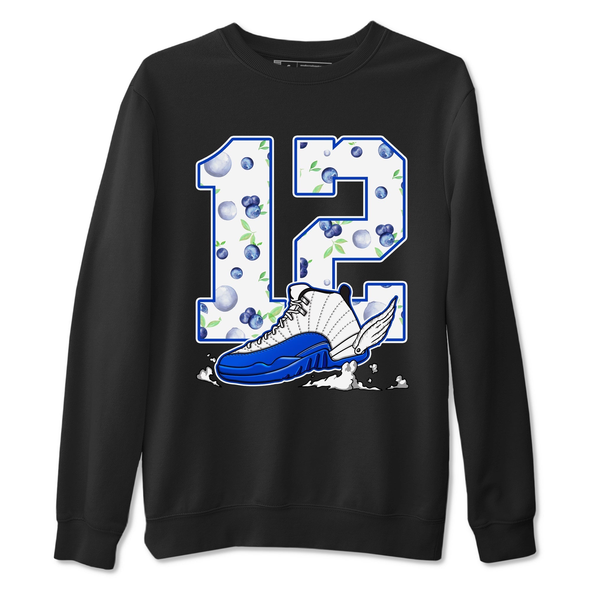 Fly To The Clouds snkmatch Tees - Air Jordan 12 Blueberry