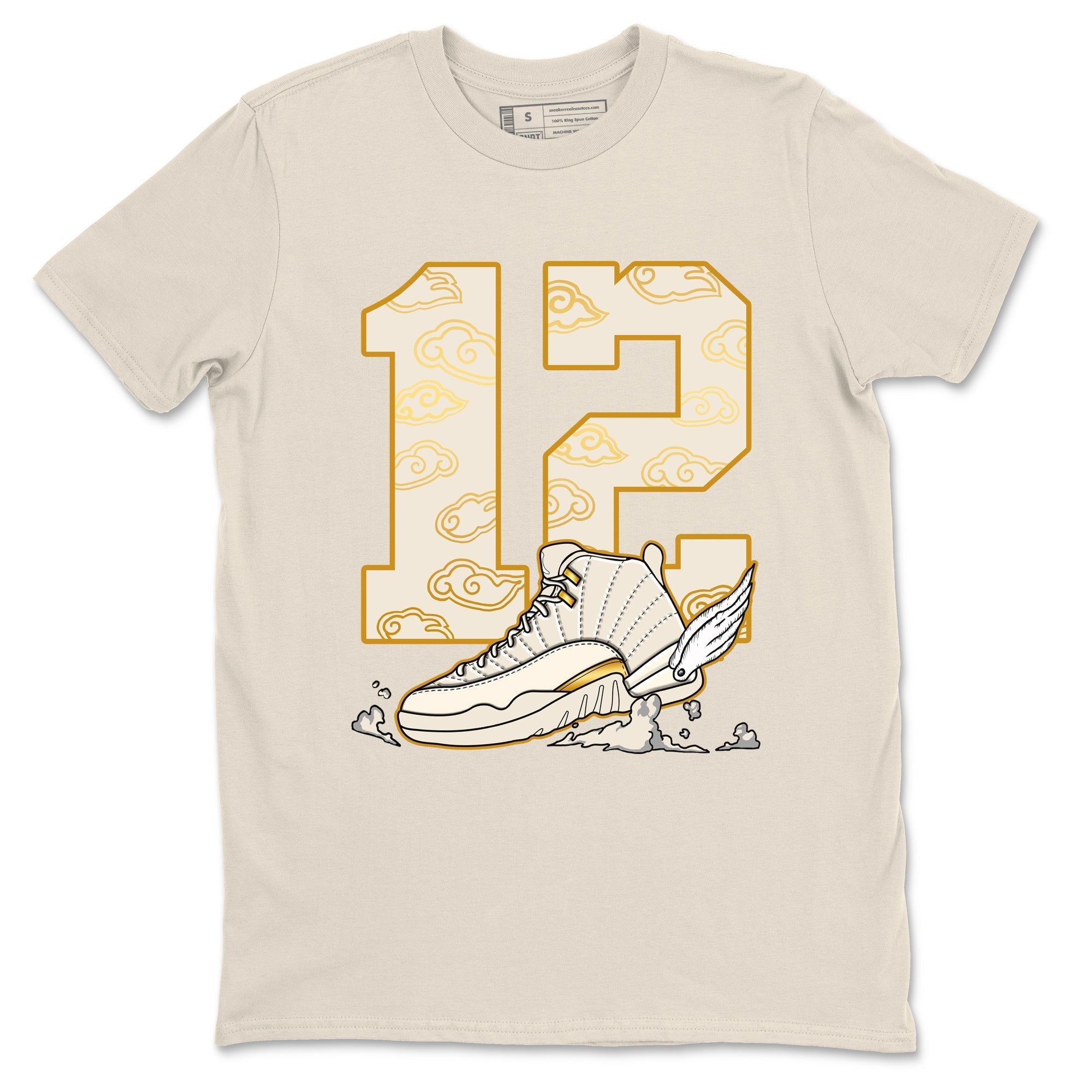 Fly To The Clouds snkmatch Tees - Air Jordan 12 Phantom