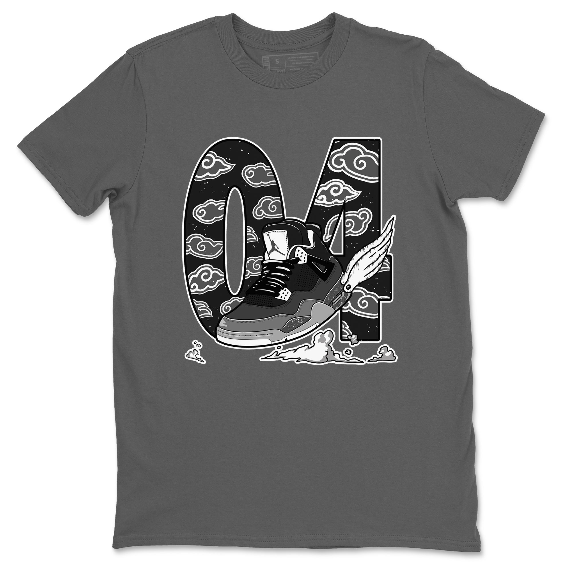 Fly To The Clouds snkmatch Tees - Air Jordan 4 Fear