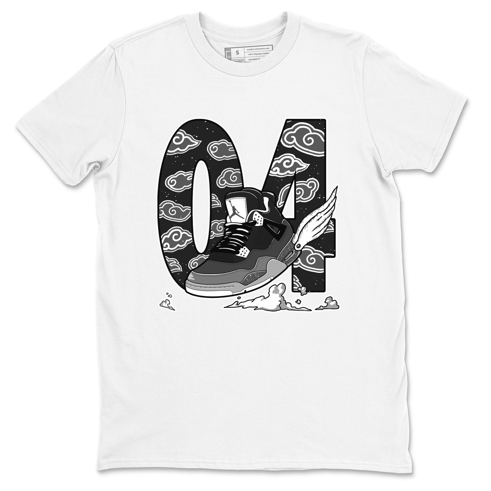 Fly To The Clouds snkmatch Tees - Air Jordan 4 Fear