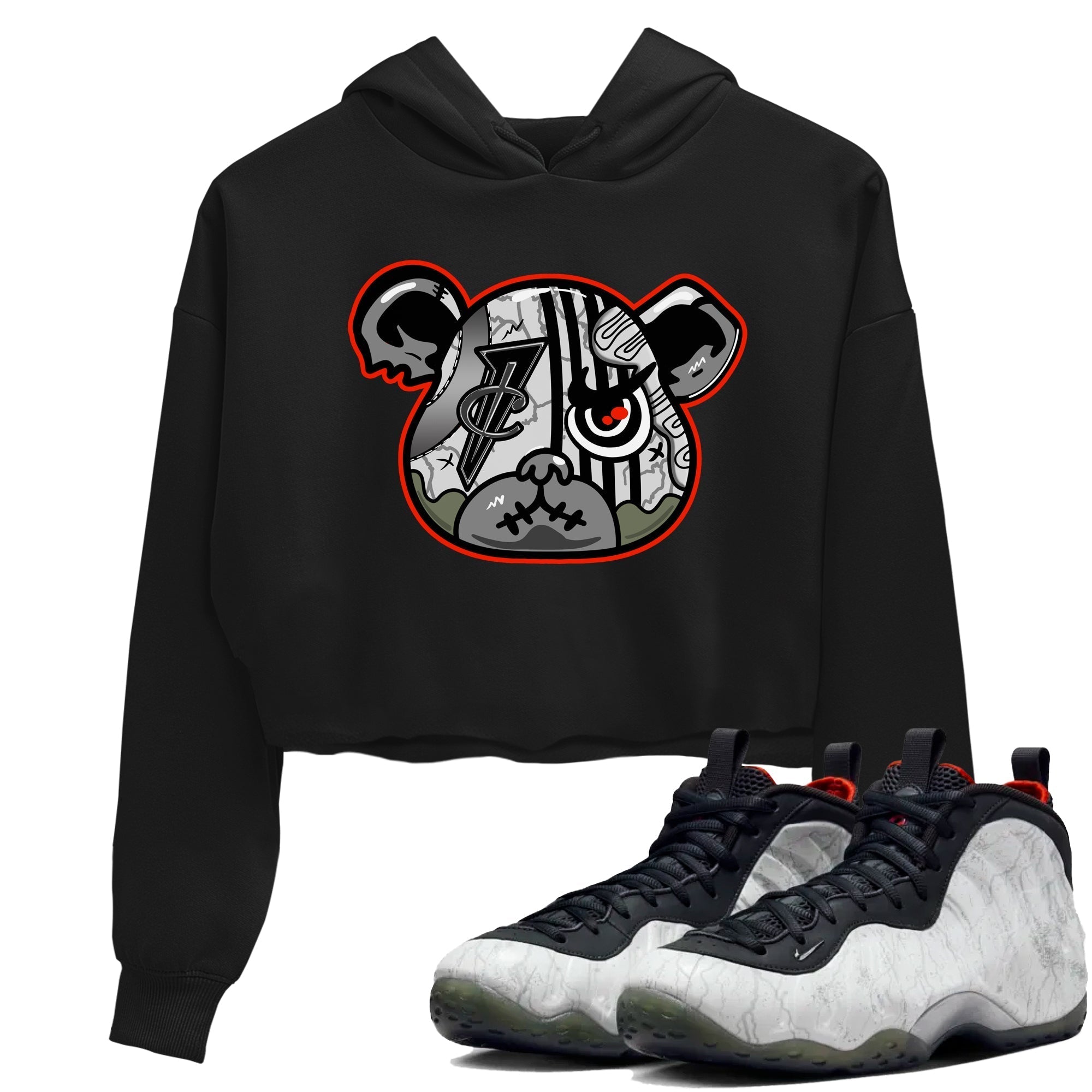 Foamposite Bear snkmatch Women's Top - Air Foamposite One Jin