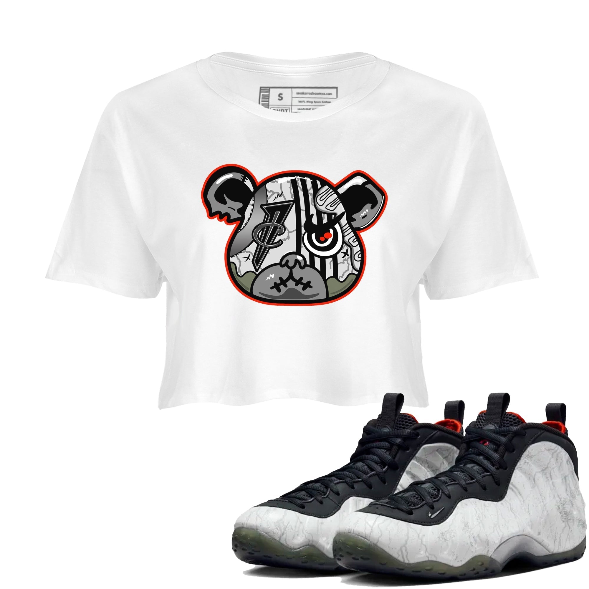 Foamposite Bear snkmatch Women's Top - Air Foamposite One Jin