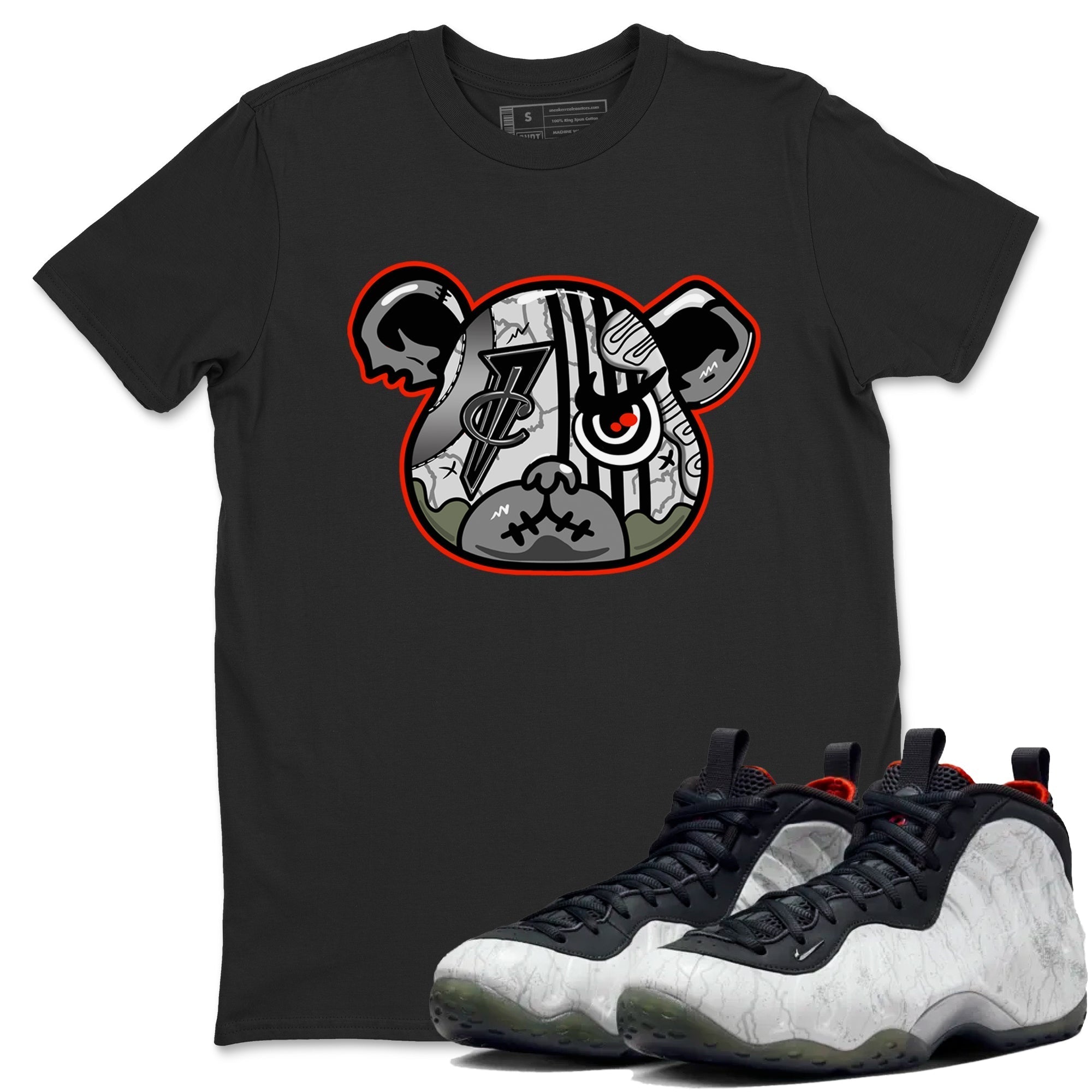 Foamposite Bear snkmatch Tees - Air Foamposite One Jin