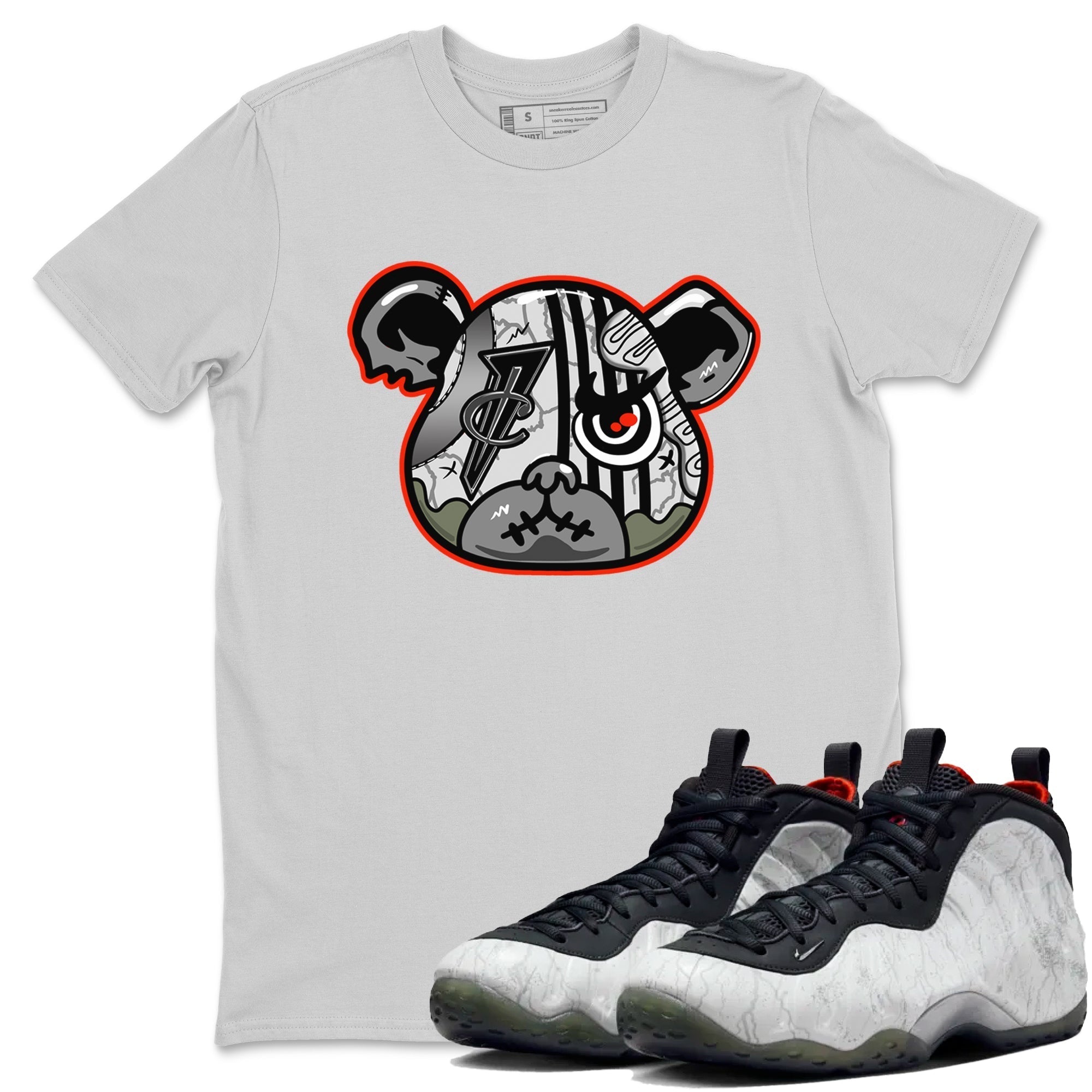 Foamposite Bear snkmatch Tees - Air Foamposite One Jin