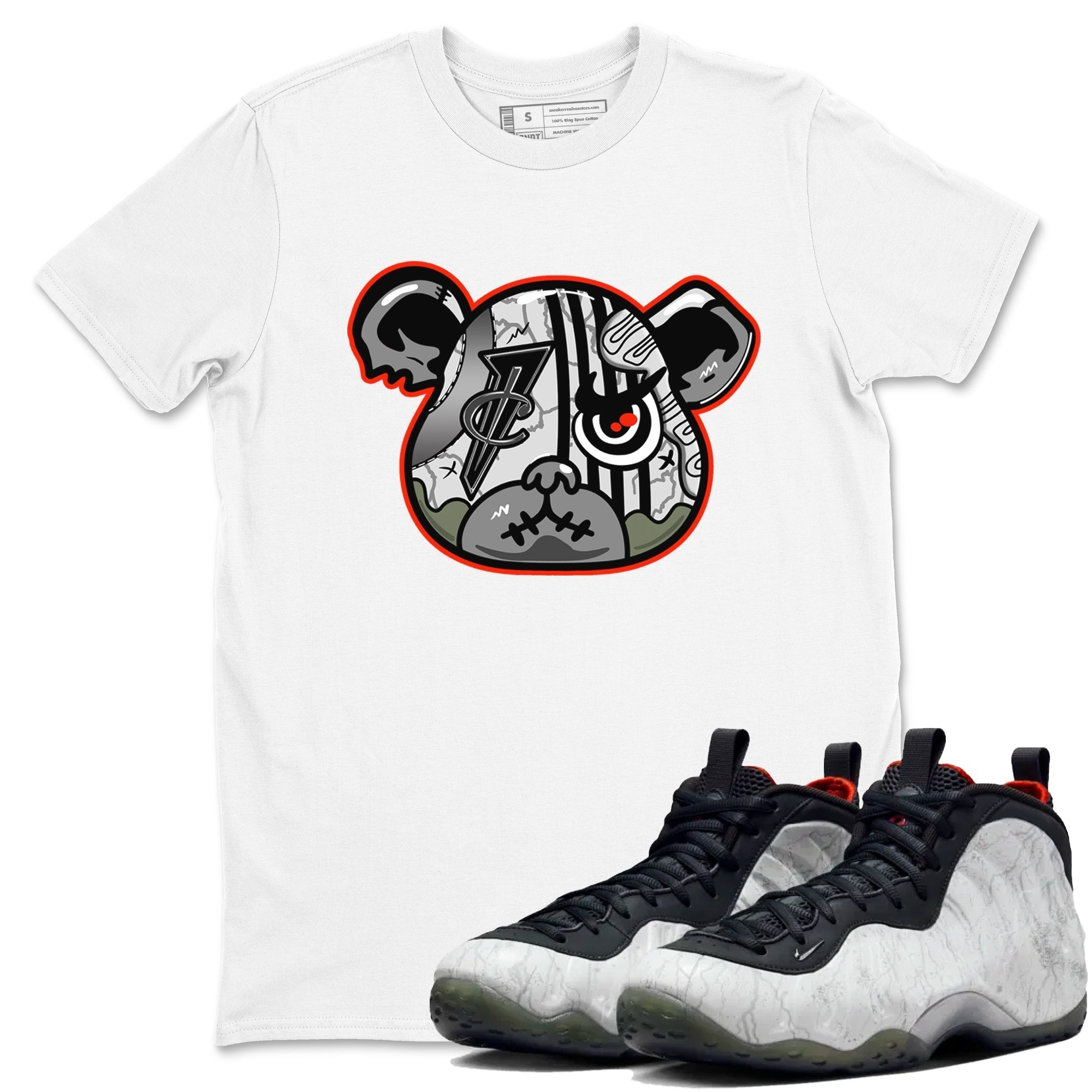 Foamposite Bear snkmatch Tees - Air Foamposite One Jin