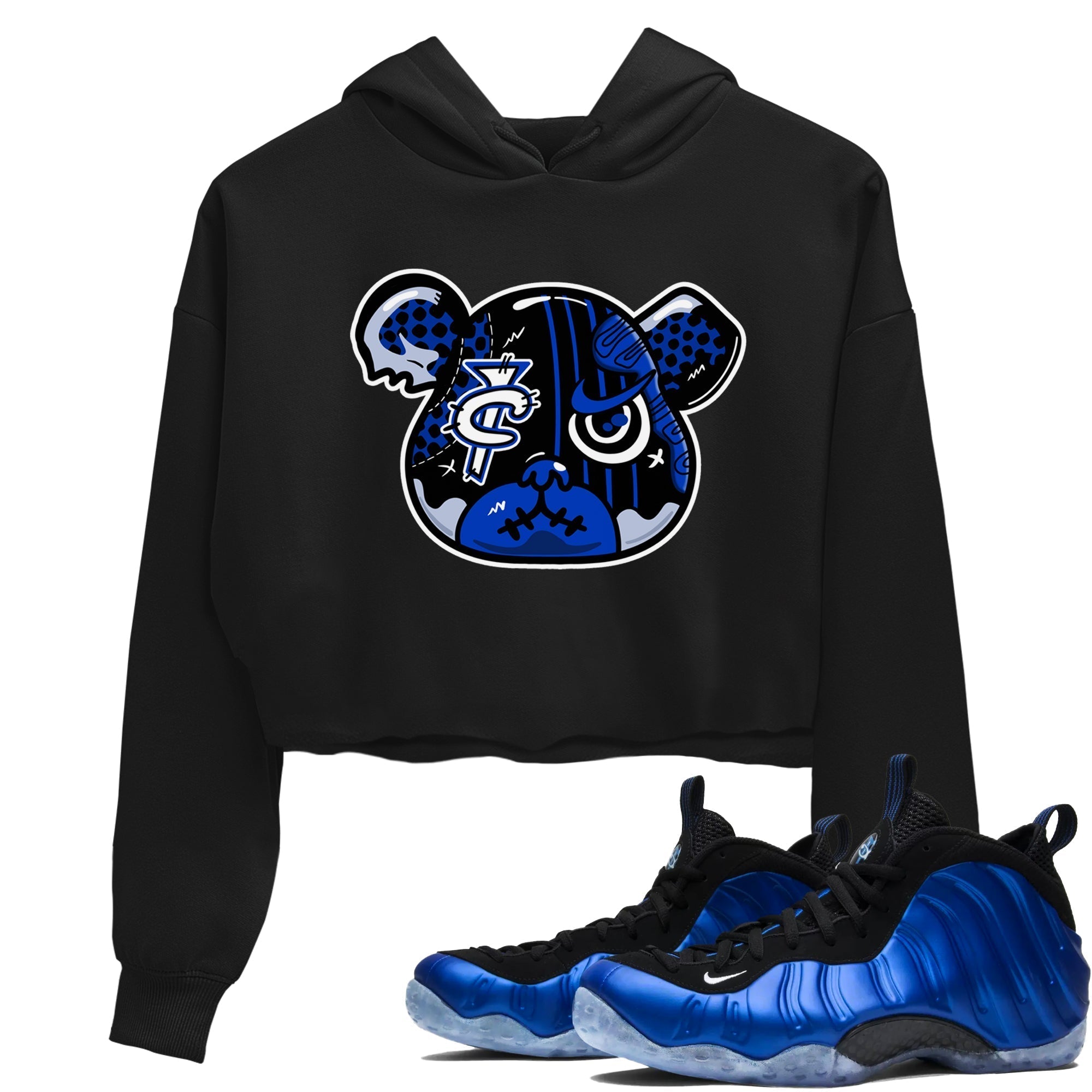 Foamposite Bear snkmatch Women's Top - Air Foamposite One Royal