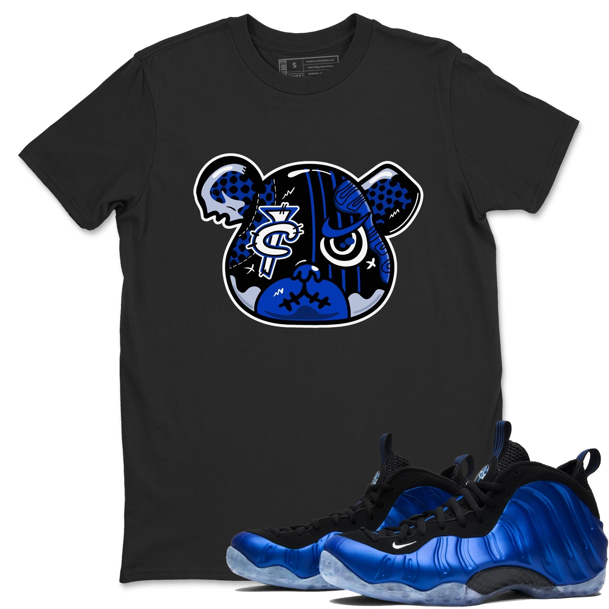 Foamposite Bear snkmatch Tees - Air Foamposite One Royal