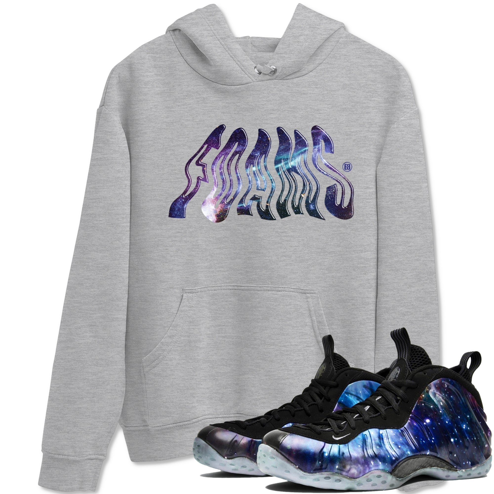 Foams snkmatch Tees - Air Foamposite One Galaxy