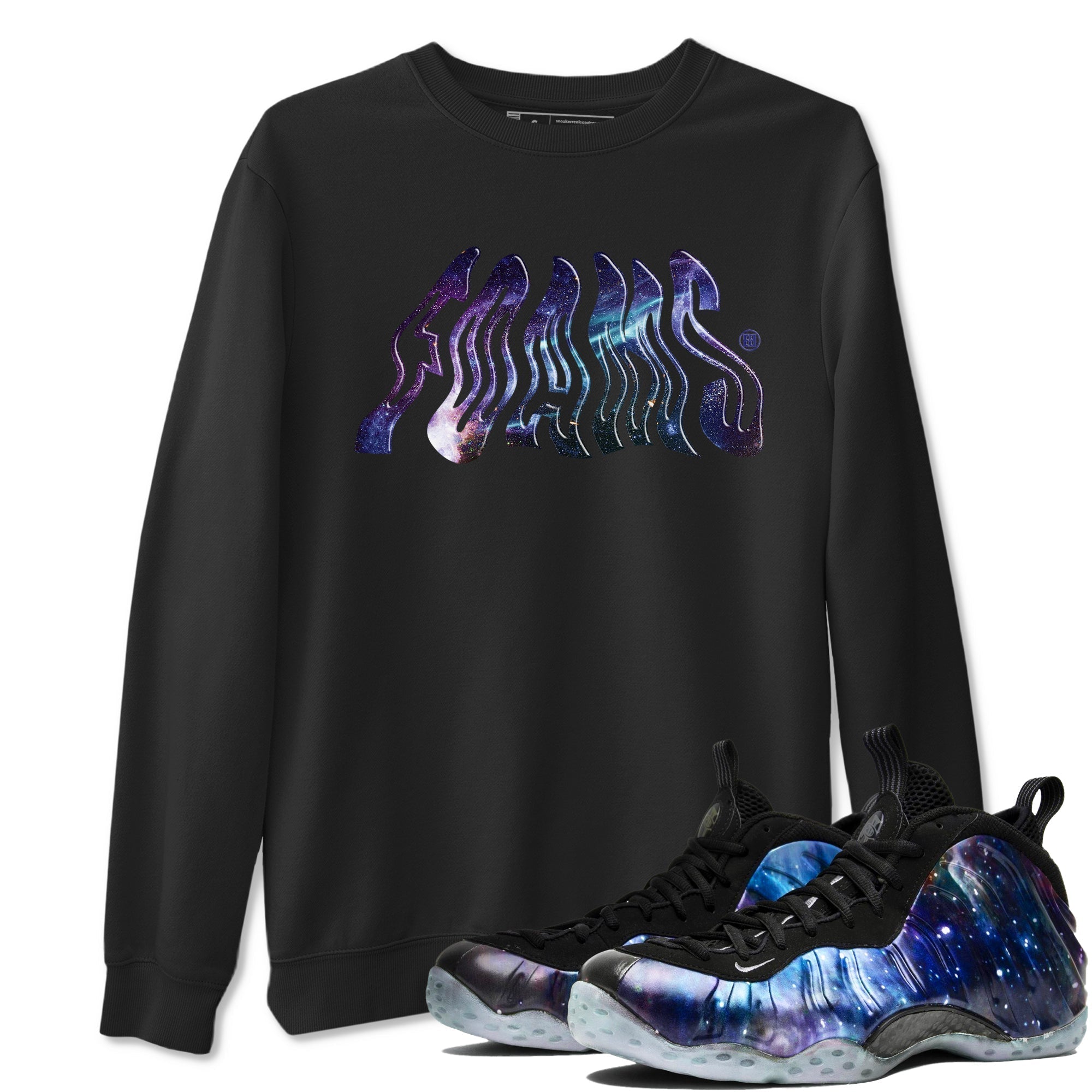 Foams snkmatch Tees - Air Foamposite One Galaxy
