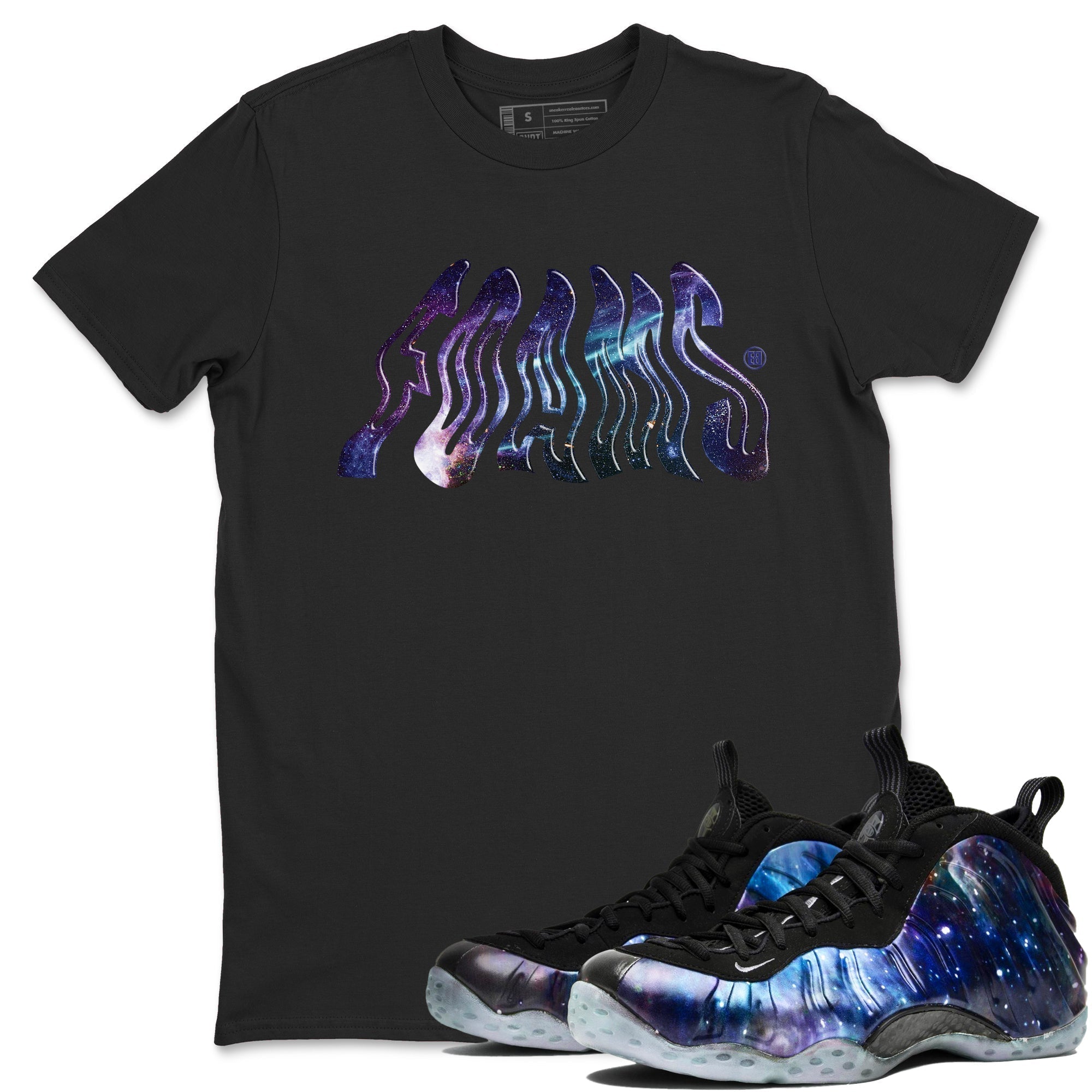 Foams snkmatch Tees - Air Foamposite One Galaxy