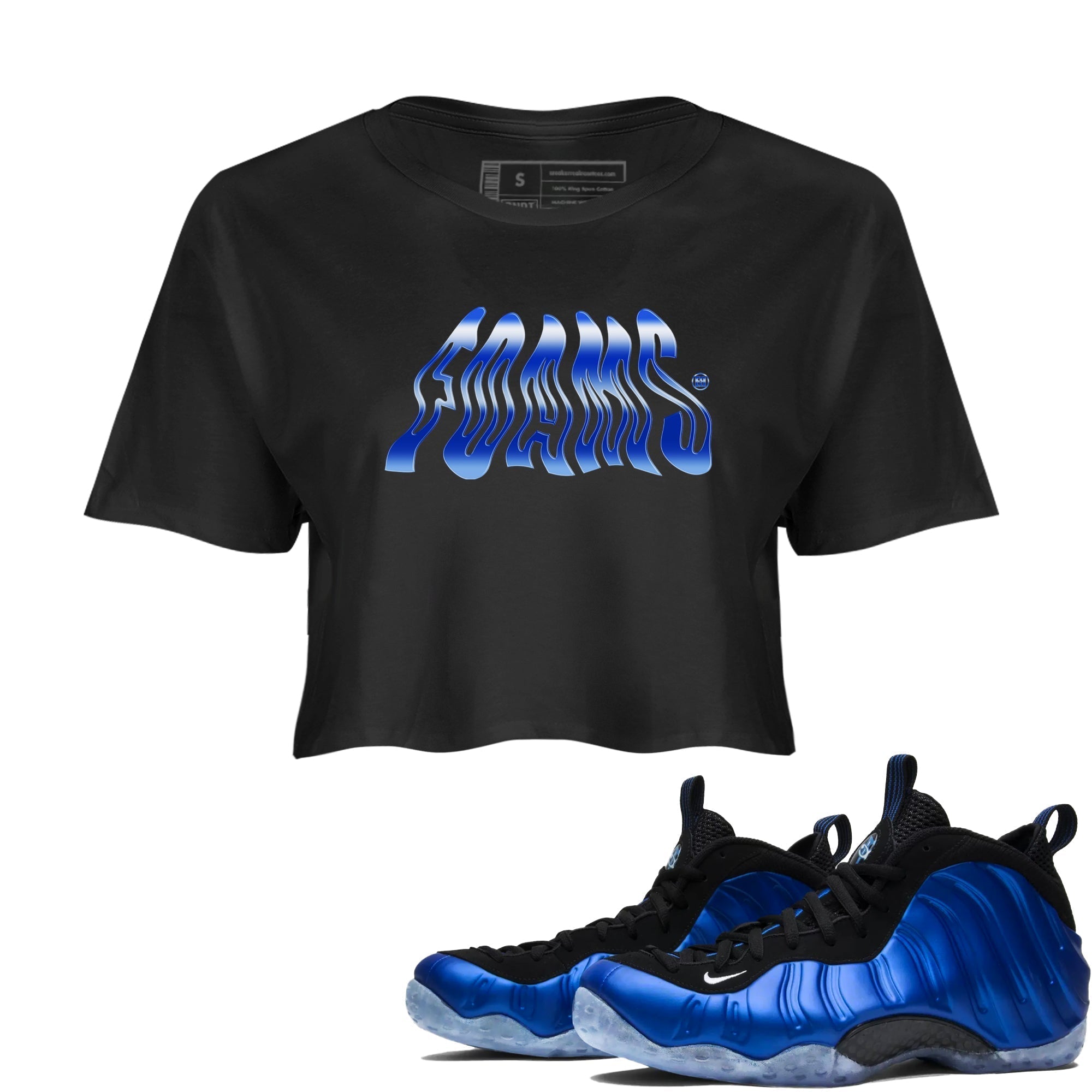 Foams snkmatch Women's Top - Air Foamposite One Royal