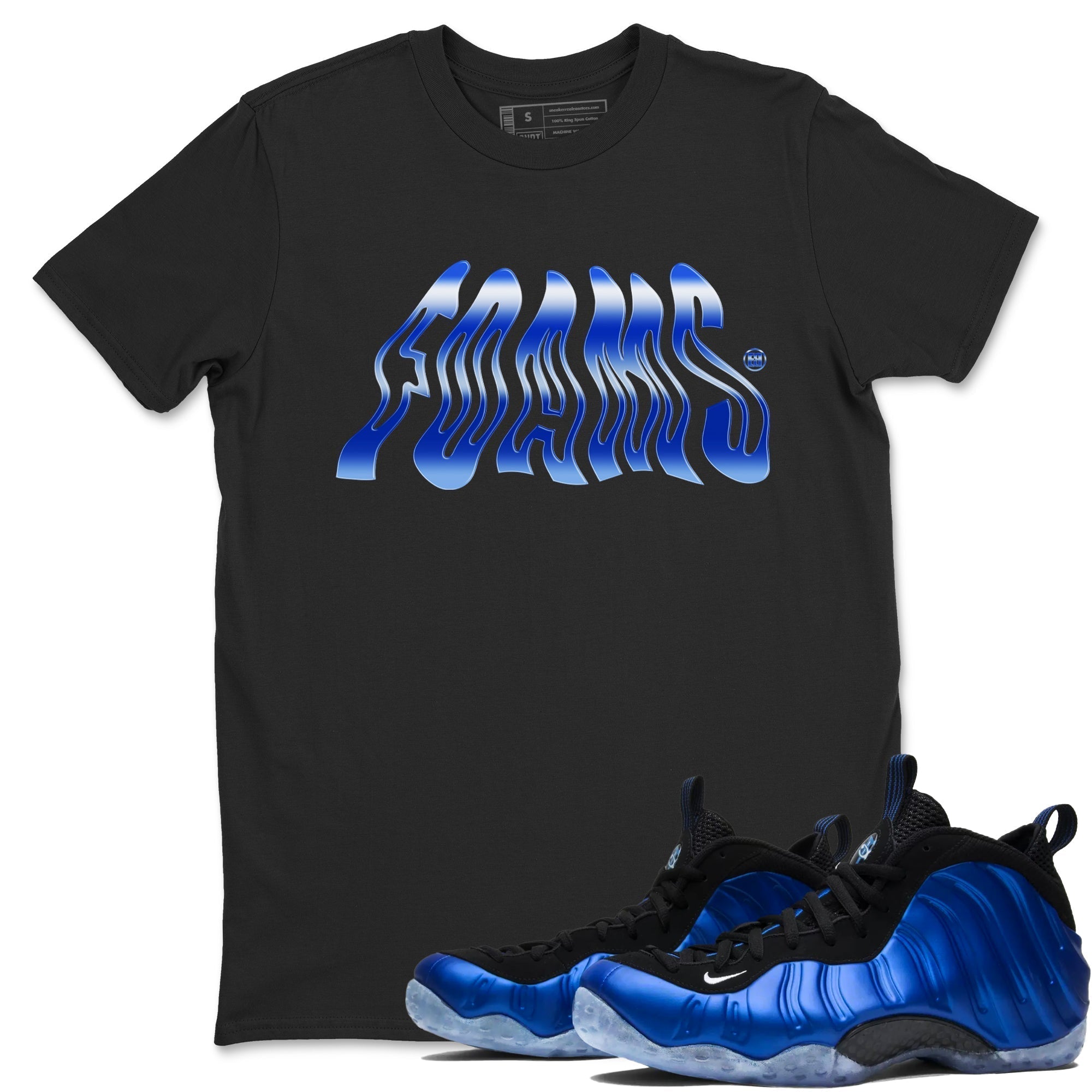 Foams snkmatch Tees - Air Foamposite One Royal
