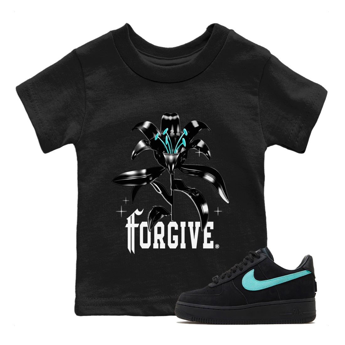 Forgive Kids Tops - Air Force 1 Tiffany