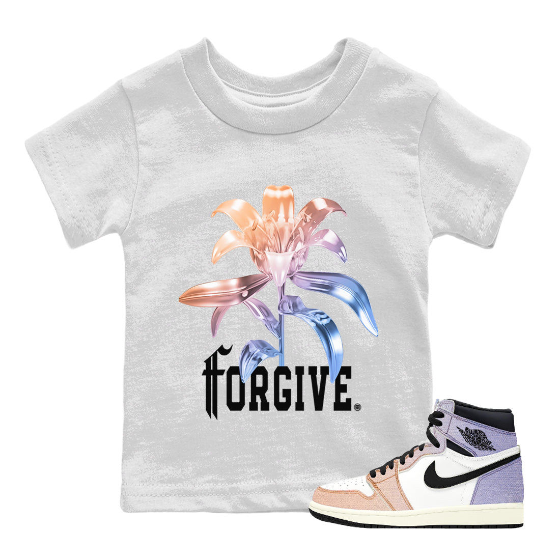 Forgive Kids Tops - Air Jordan 1 Skyline
