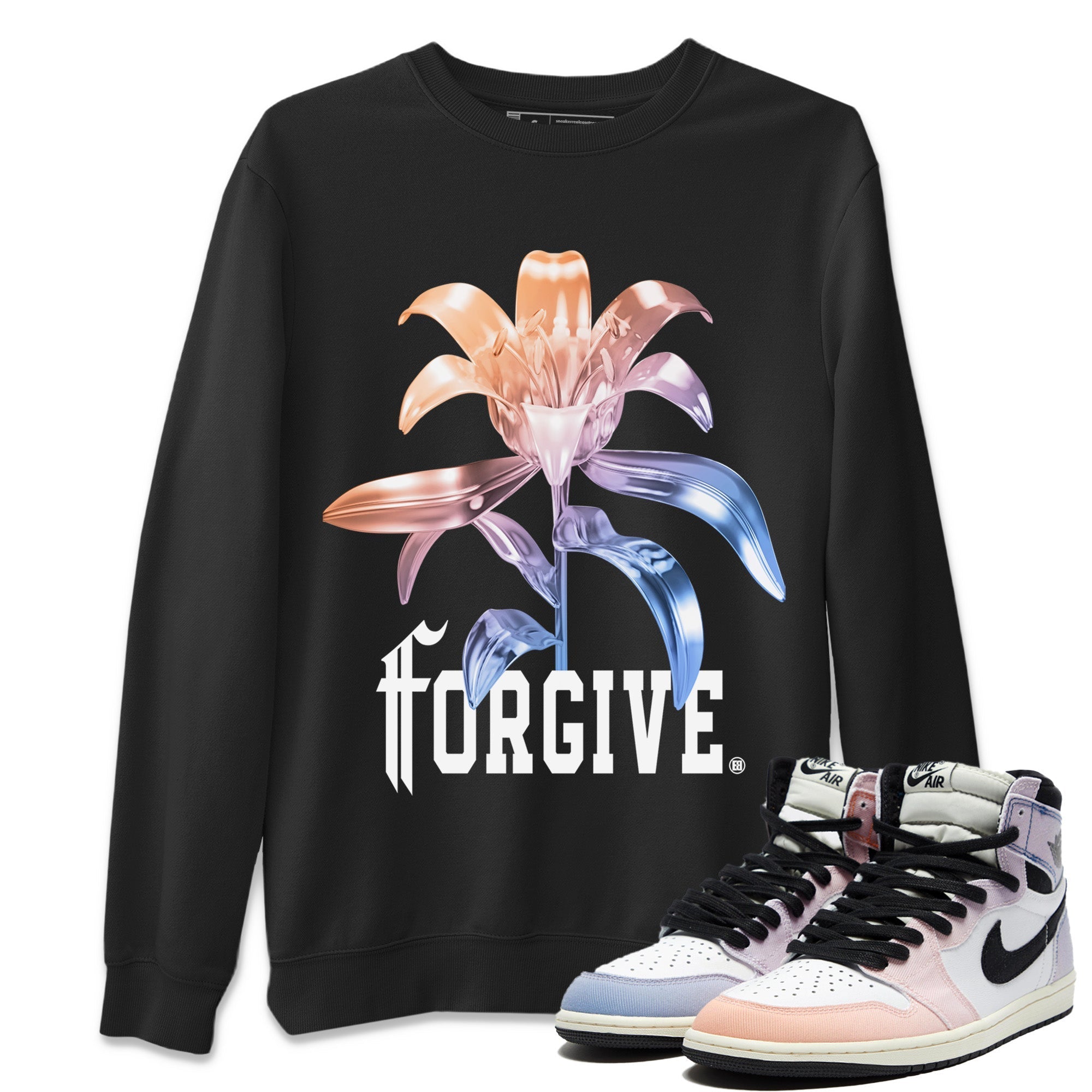 Forgive Unisex Tops - Air Jordan 1 Skyline