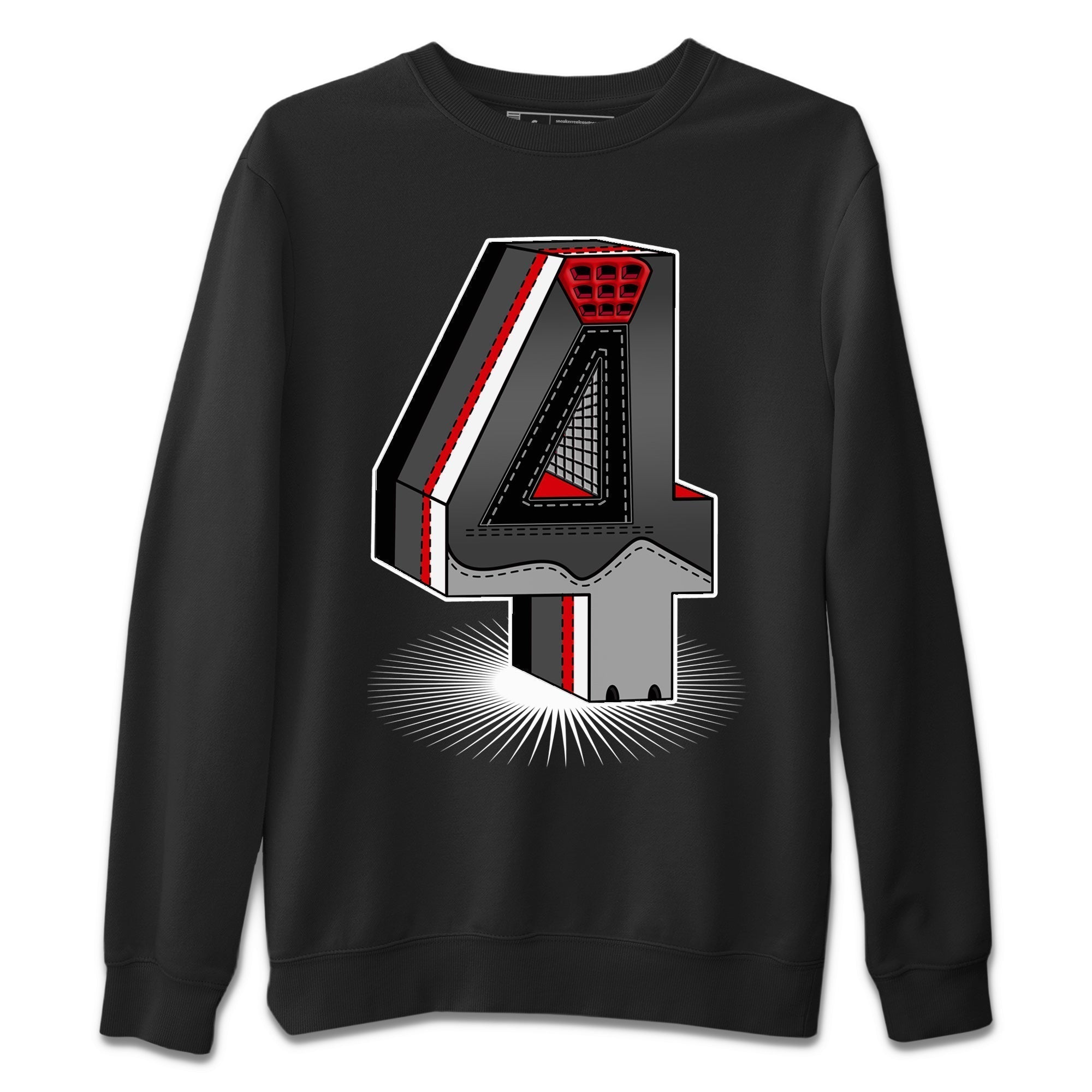 Four Statue Unisex Tops - Air Jordan 4 Infrared