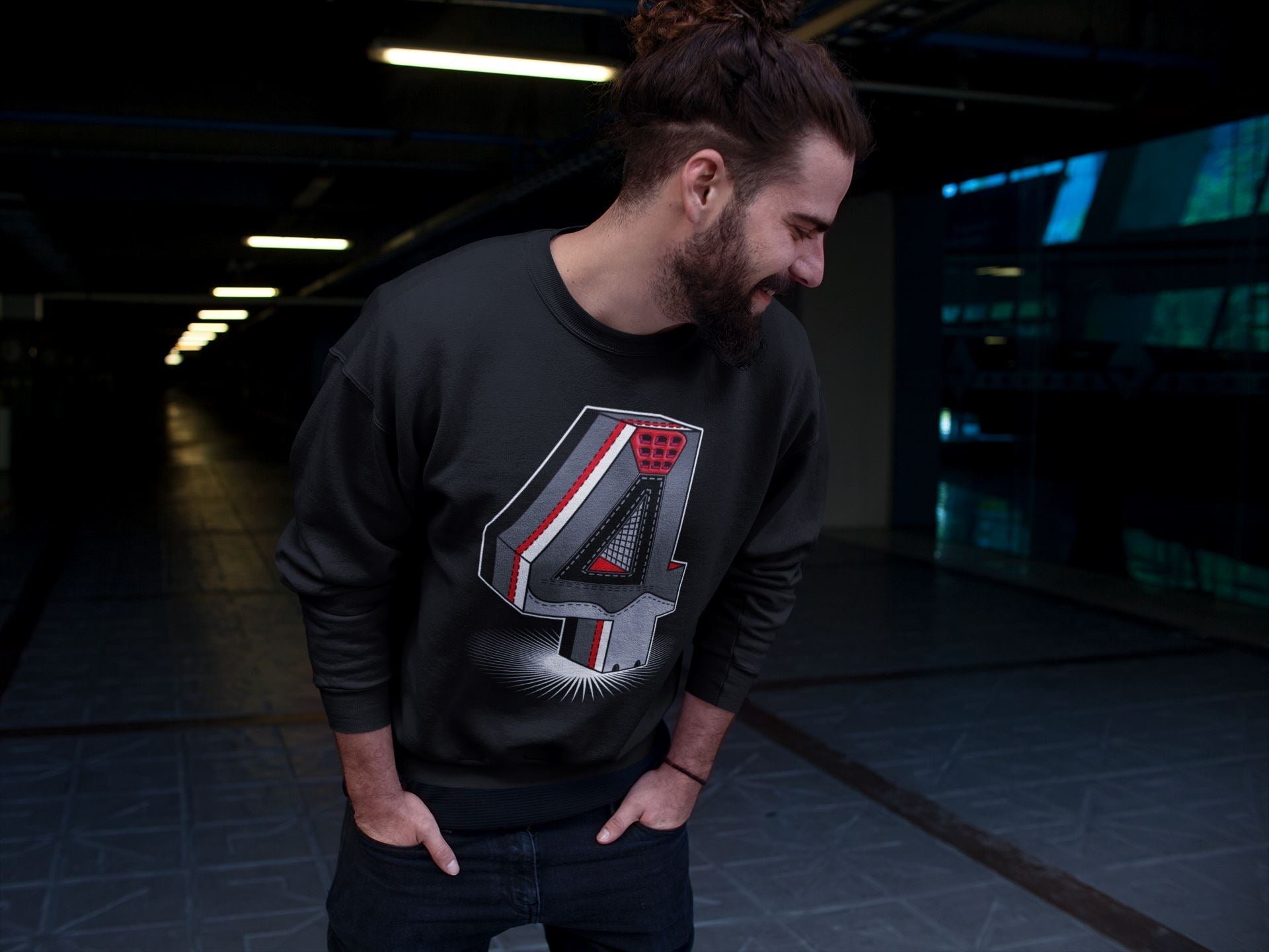 Four Statue Unisex Tops - Air Jordan 4 Infrared