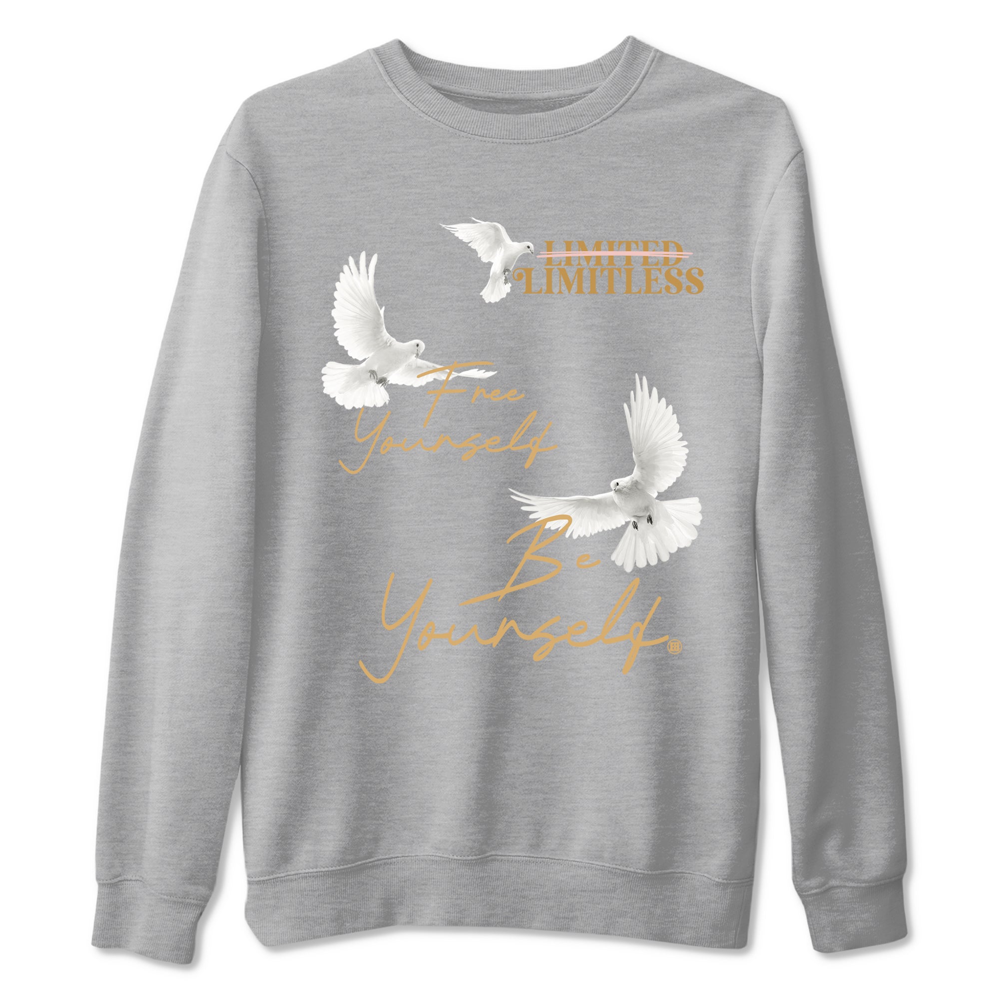 Free Yourself Be Yourself snkmatch Tees - Air Force 1 Linen