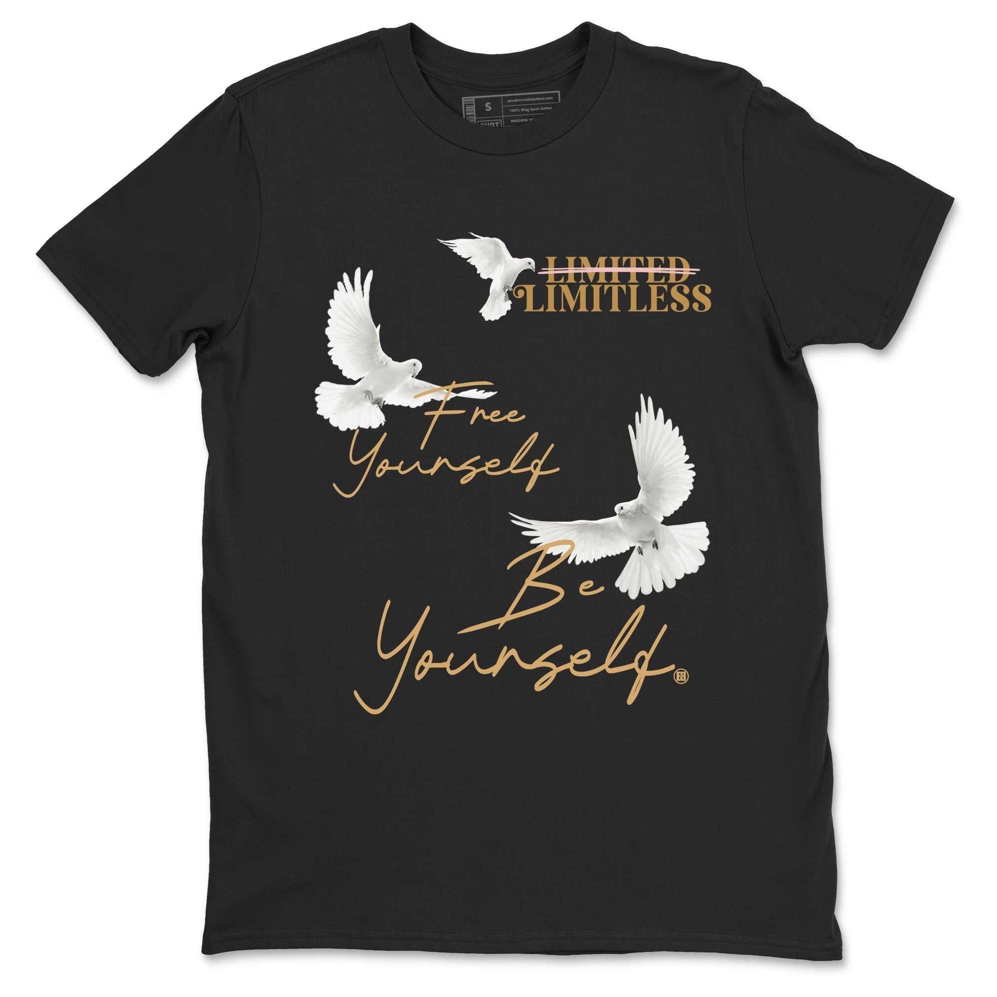 Free Yourself Be Yourself snkmatch Tees - Air Force 1 Linen