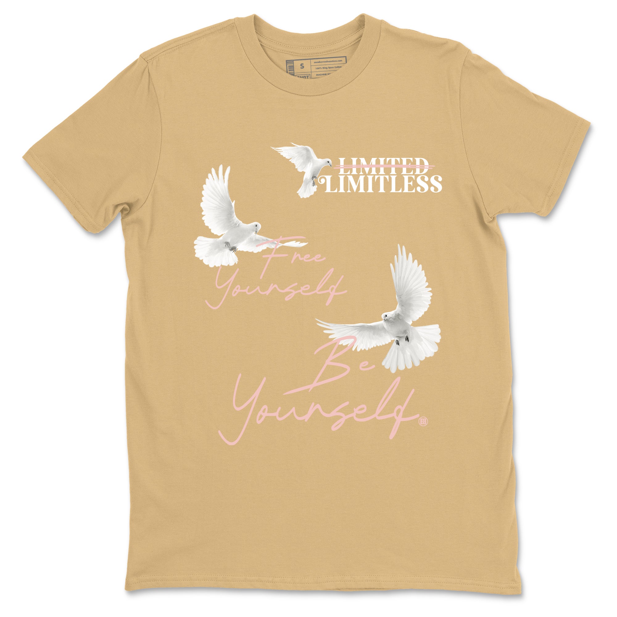 Free Yourself Be Yourself snkmatch Tees - Air Force 1 Linen