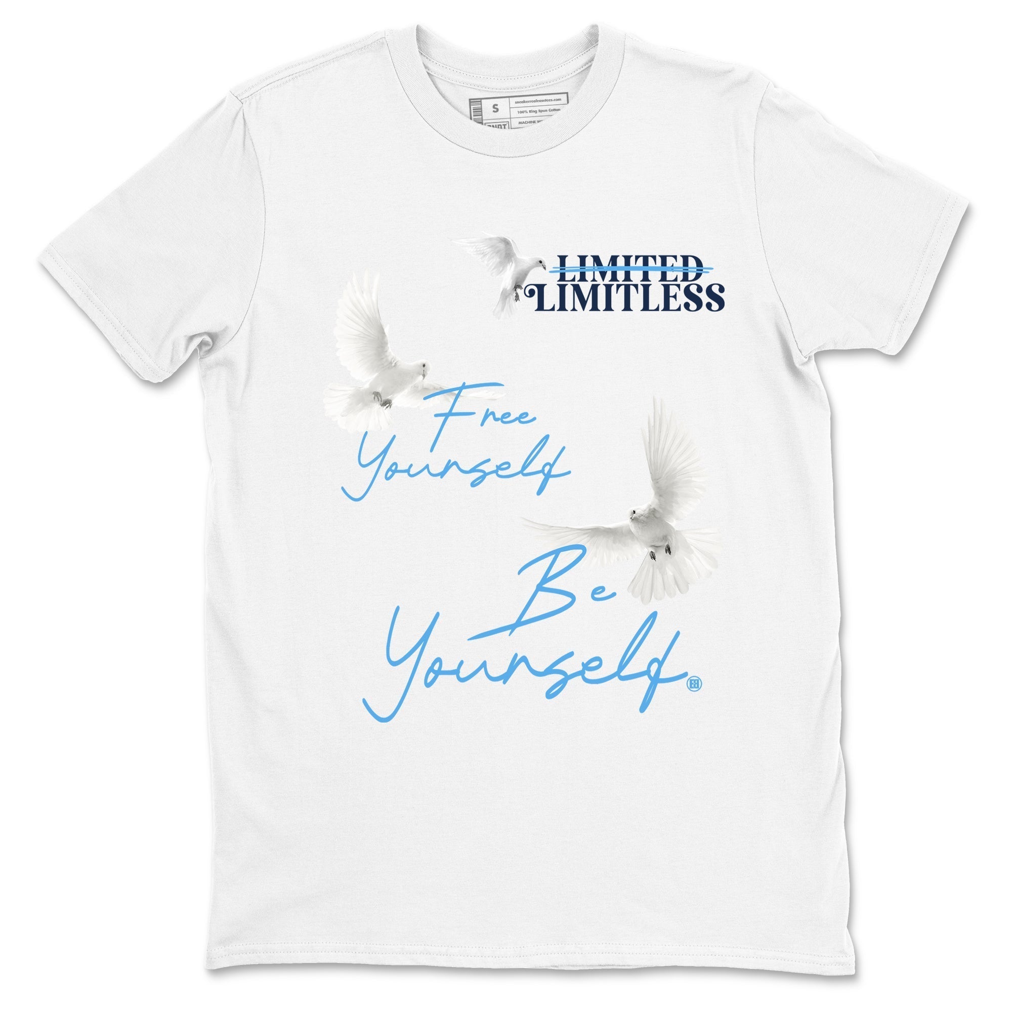 Free Yourself Be Yourself snkmatch Tees - Air Jordan 1 Obsidian