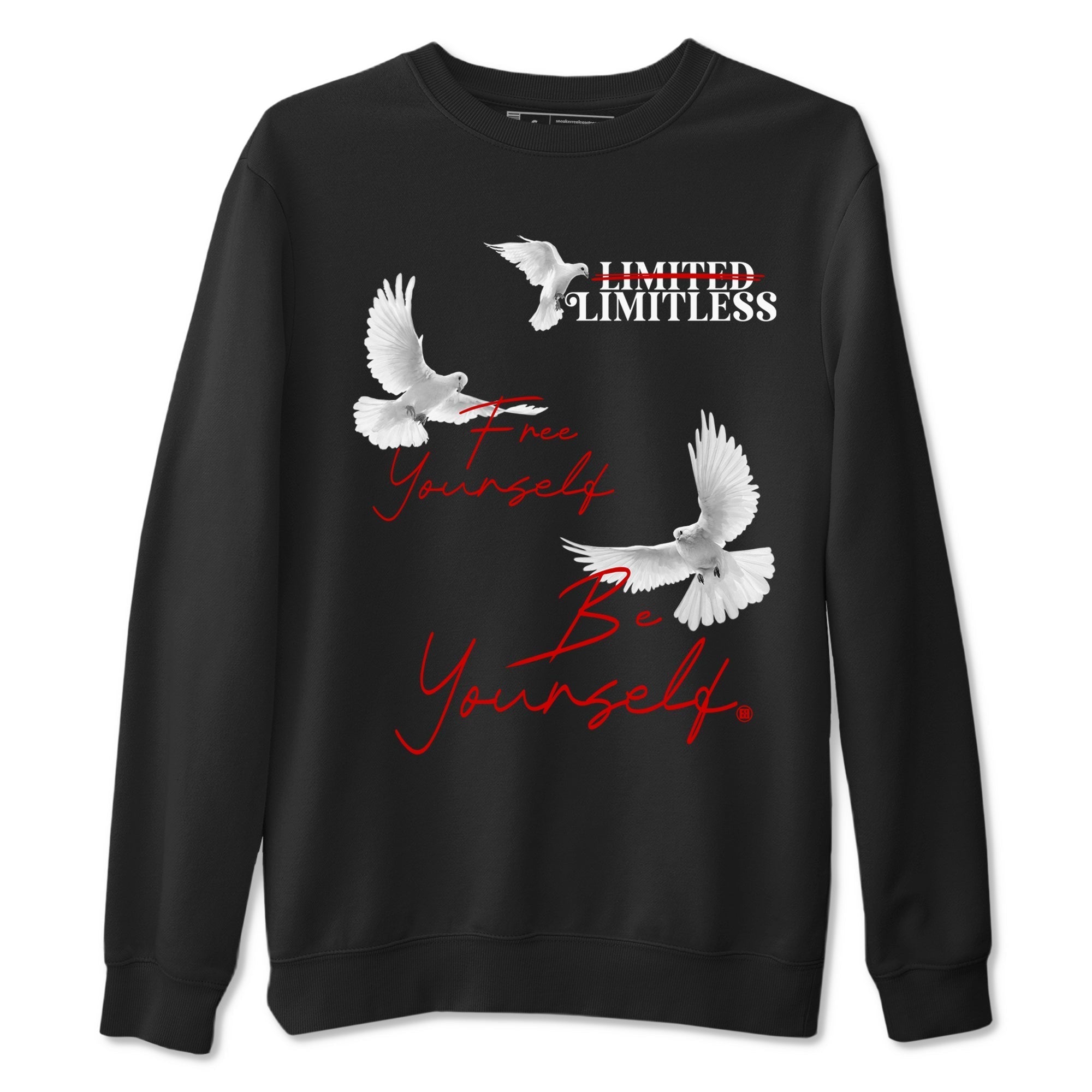 Free Yourself Be Yourself snkmatch Tees - Air Jordan 11 Bred Velvet